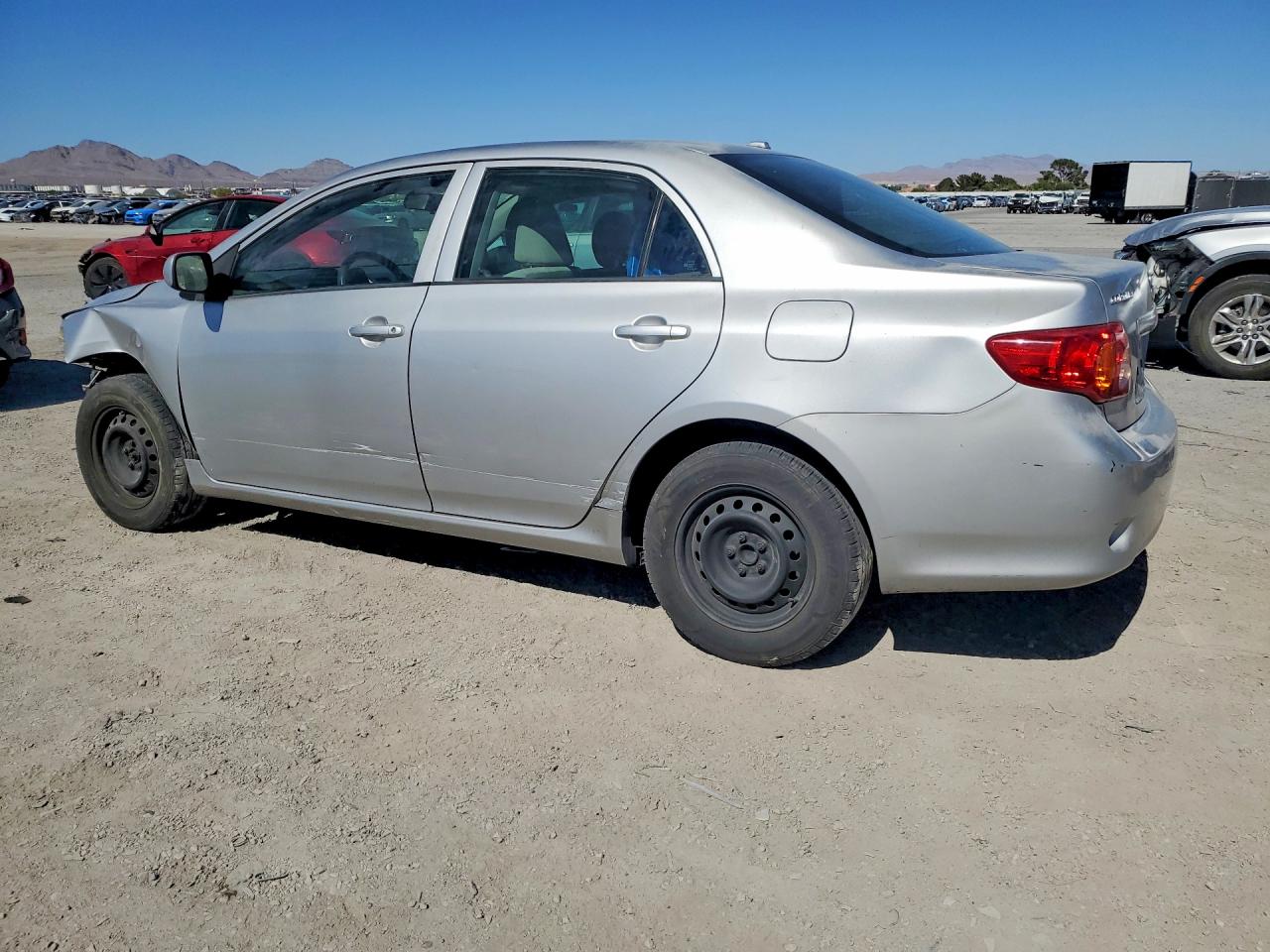 2009 Toyota Corolla Le Silver vin: 1NXBU40E09Z109561