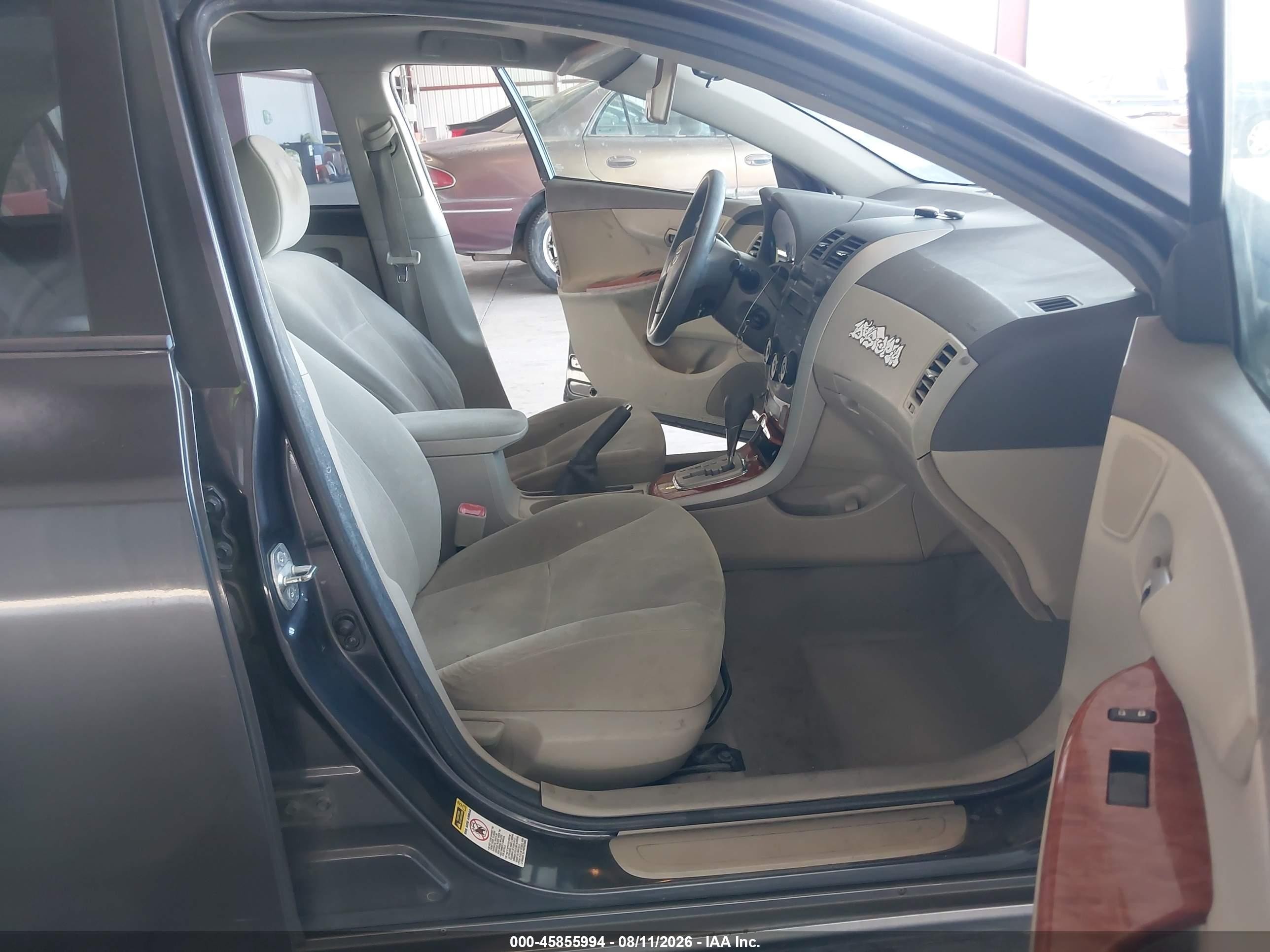 2009 Toyota Corolla Xle Light Blue vin: 1NXBU40E09Z113299