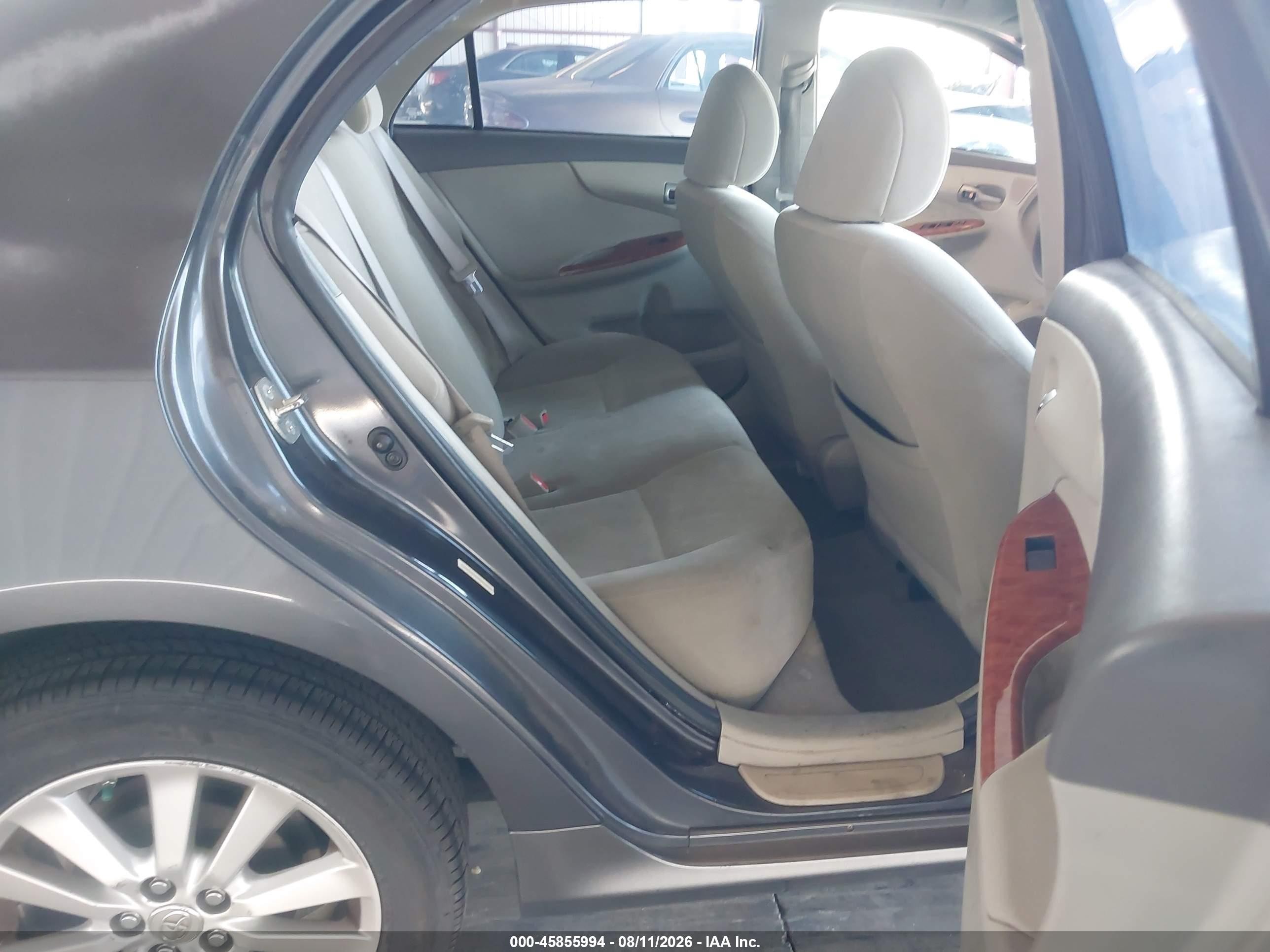 2009 Toyota Corolla Xle Light Blue vin: 1NXBU40E09Z113299