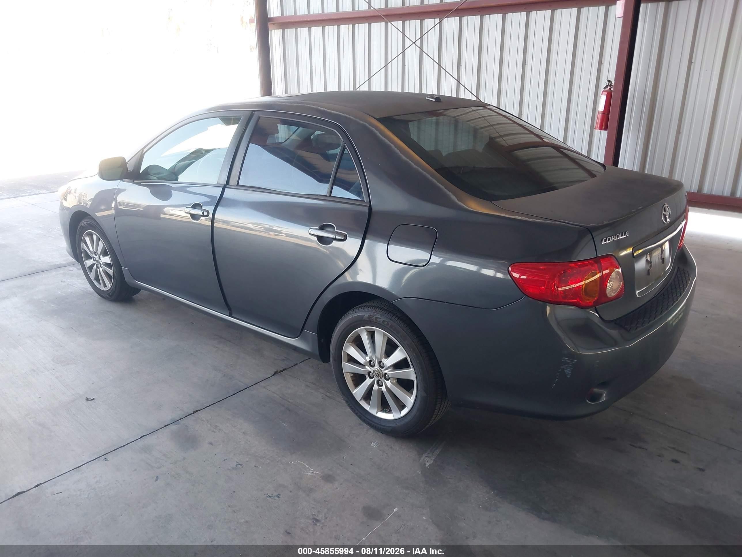 2009 Toyota Corolla Xle Light Blue vin: 1NXBU40E09Z113299