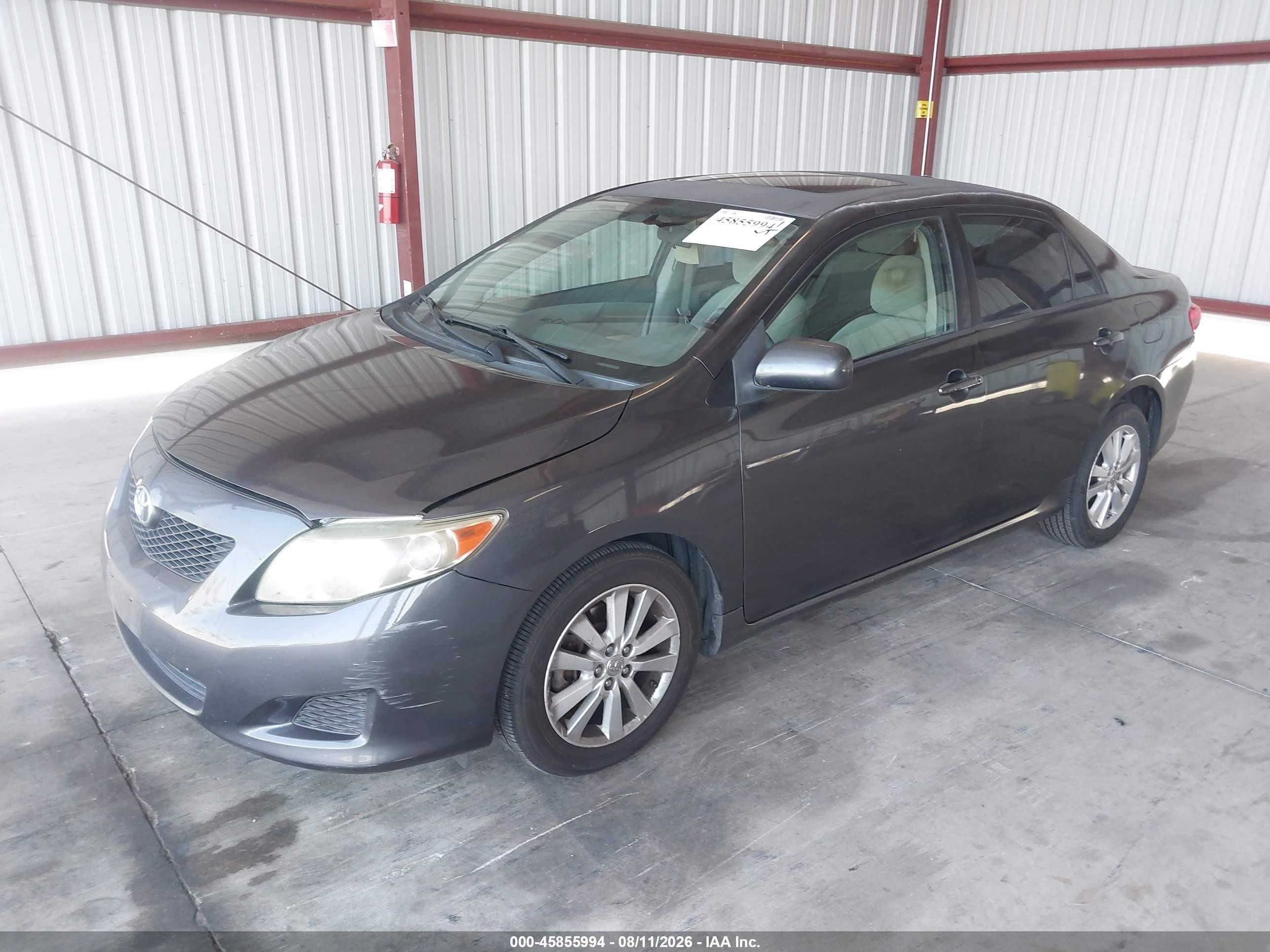 2009 Toyota Corolla Xle Light Blue vin: 1NXBU40E09Z113299
