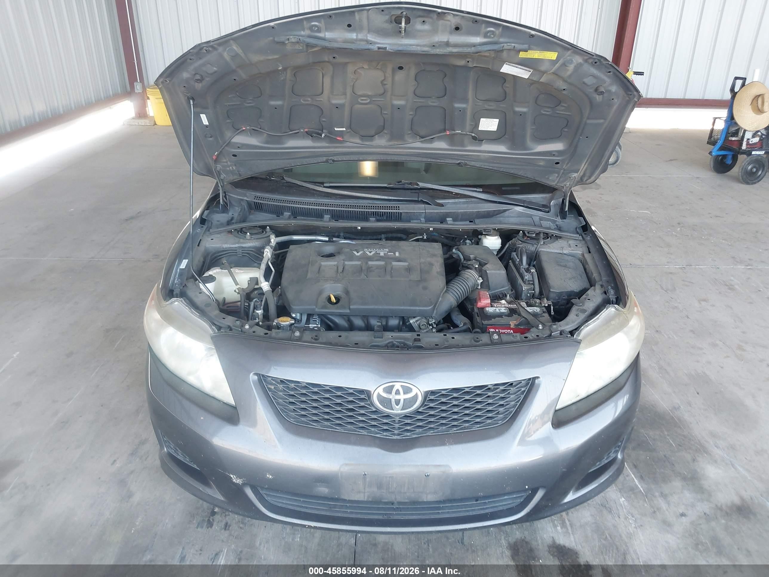 2009 Toyota Corolla Xle Light Blue vin: 1NXBU40E09Z113299
