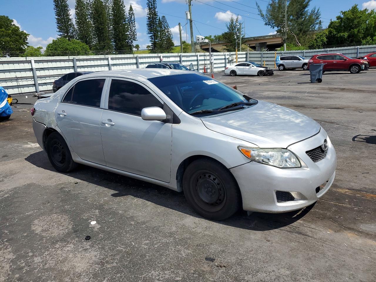 2009 Toyota Corolla Le Silver vin: 1NXBU40E09Z132211