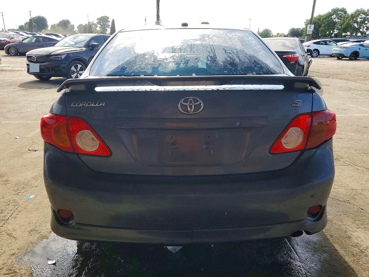 2009 Toyota Corolla S Gray vin: 1NXBU40E09Z137618