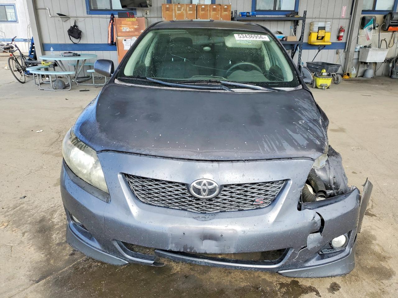 2009 Toyota Corolla S Gray vin: 1NXBU40E09Z137618