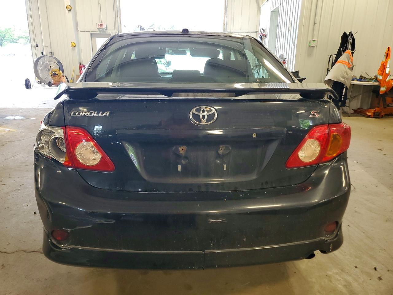2009 Toyota Corolla S Black vin: 1NXBU40E09Z141619