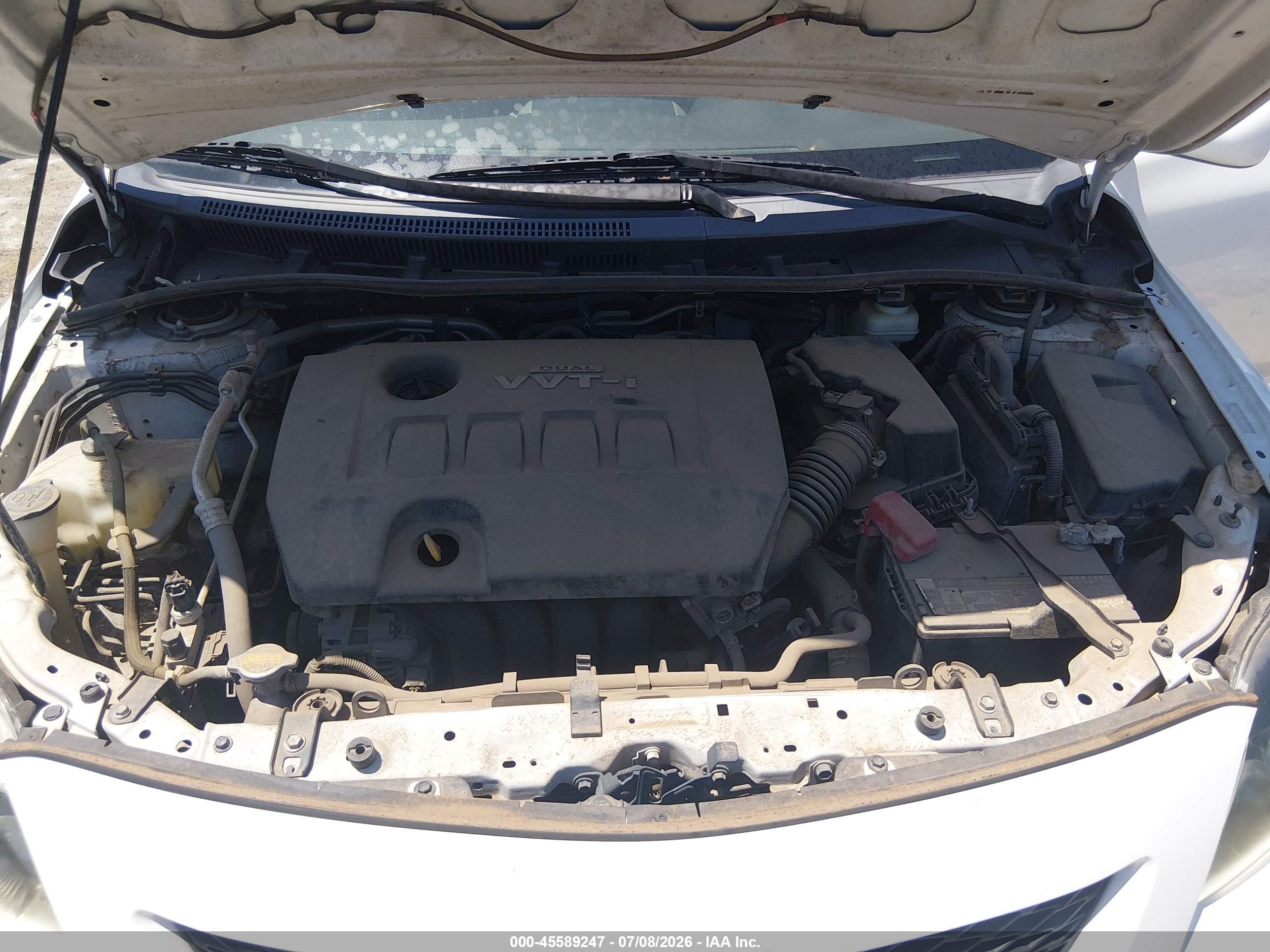 2009 Toyota Corolla S Белый vin: 1NXBU40E09Z156704