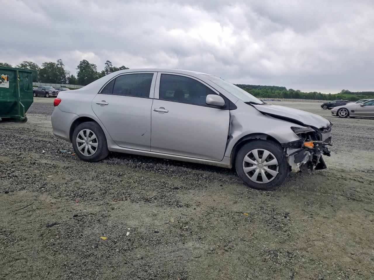 2009 Toyota Corolla Le Silver vin: 1NXBU40E09Z161160