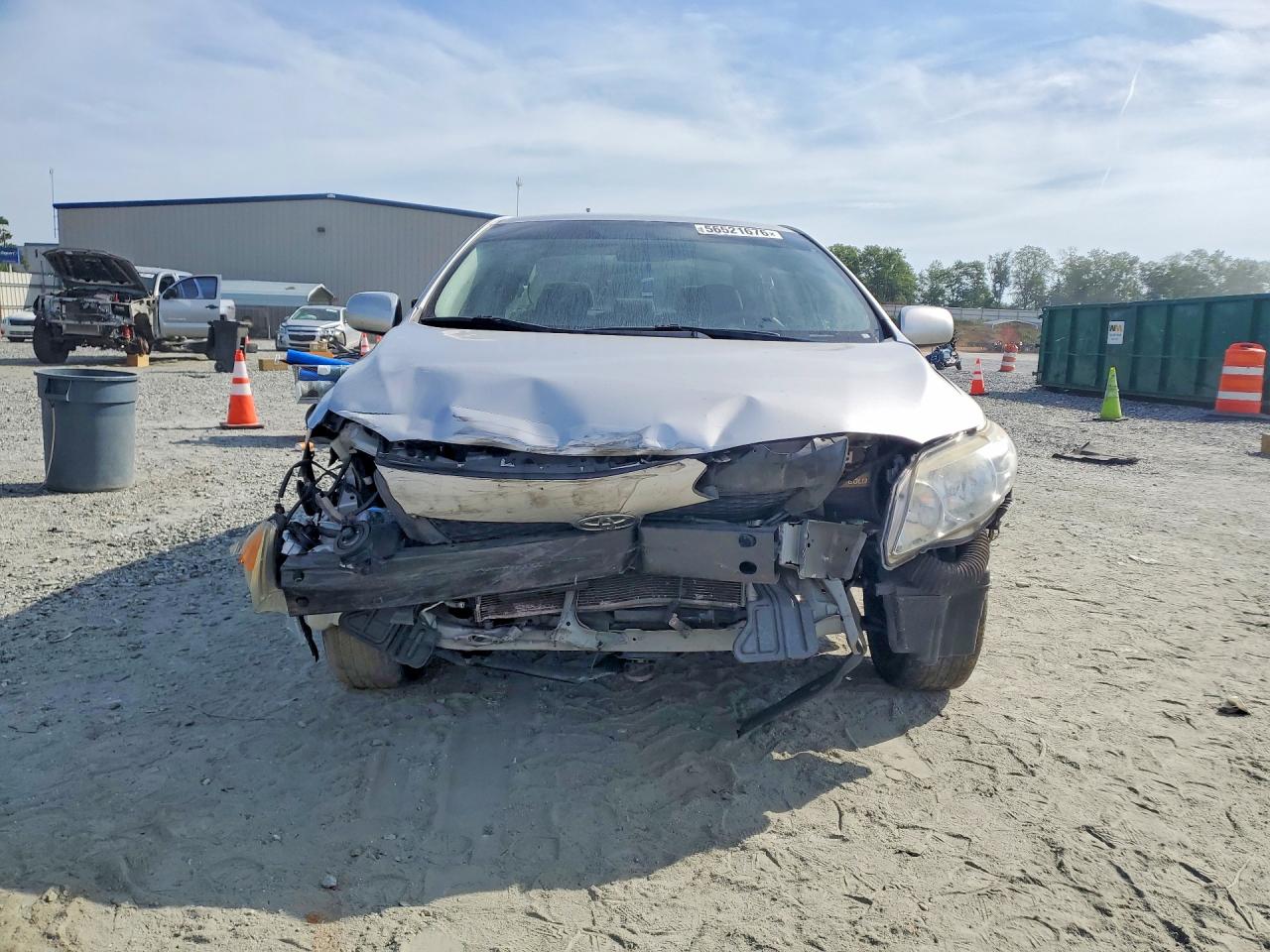 2009 Toyota Corolla Le Silver vin: 1NXBU40E09Z161160