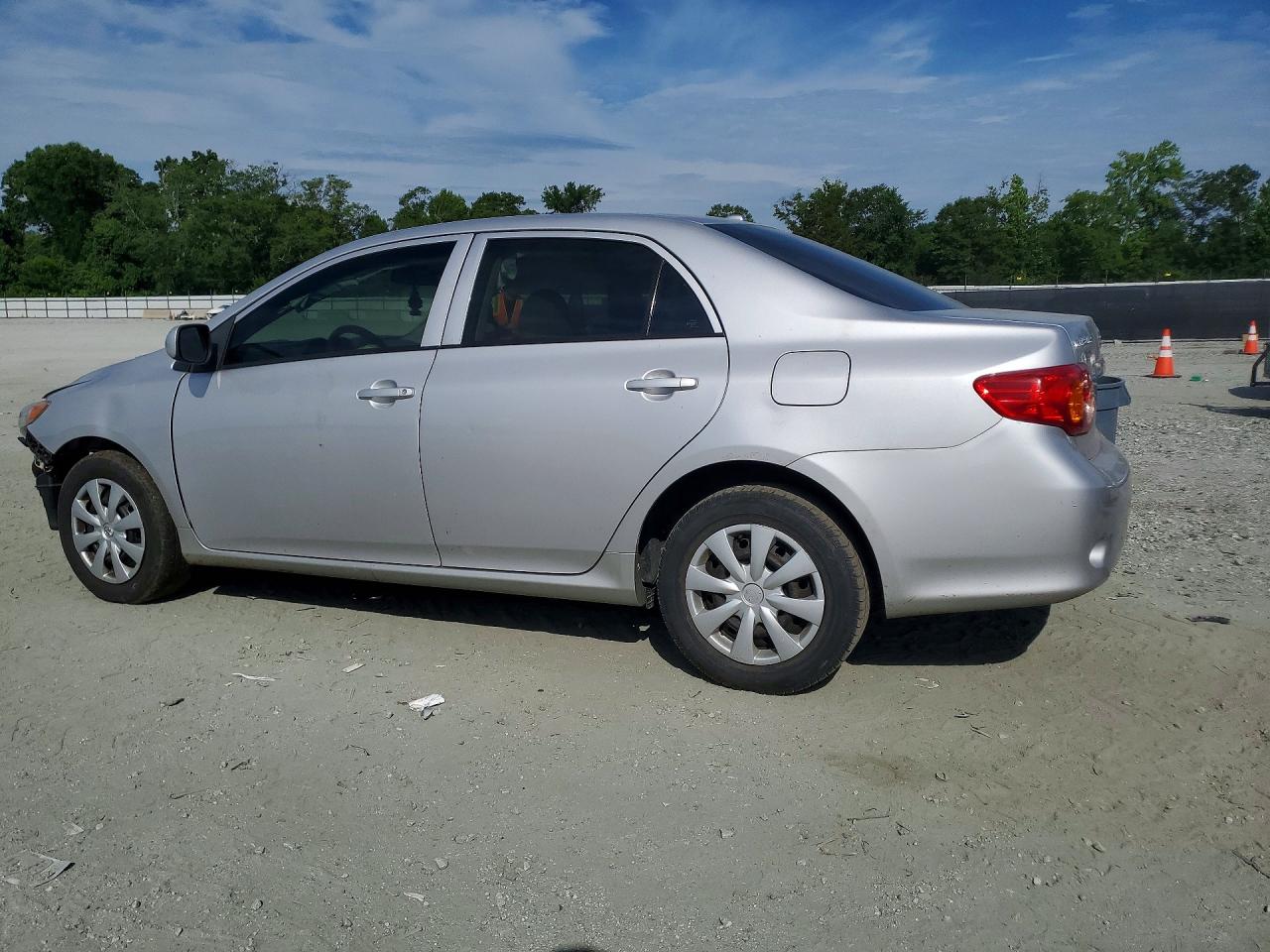 2009 Toyota Corolla Le Silver vin: 1NXBU40E09Z161160