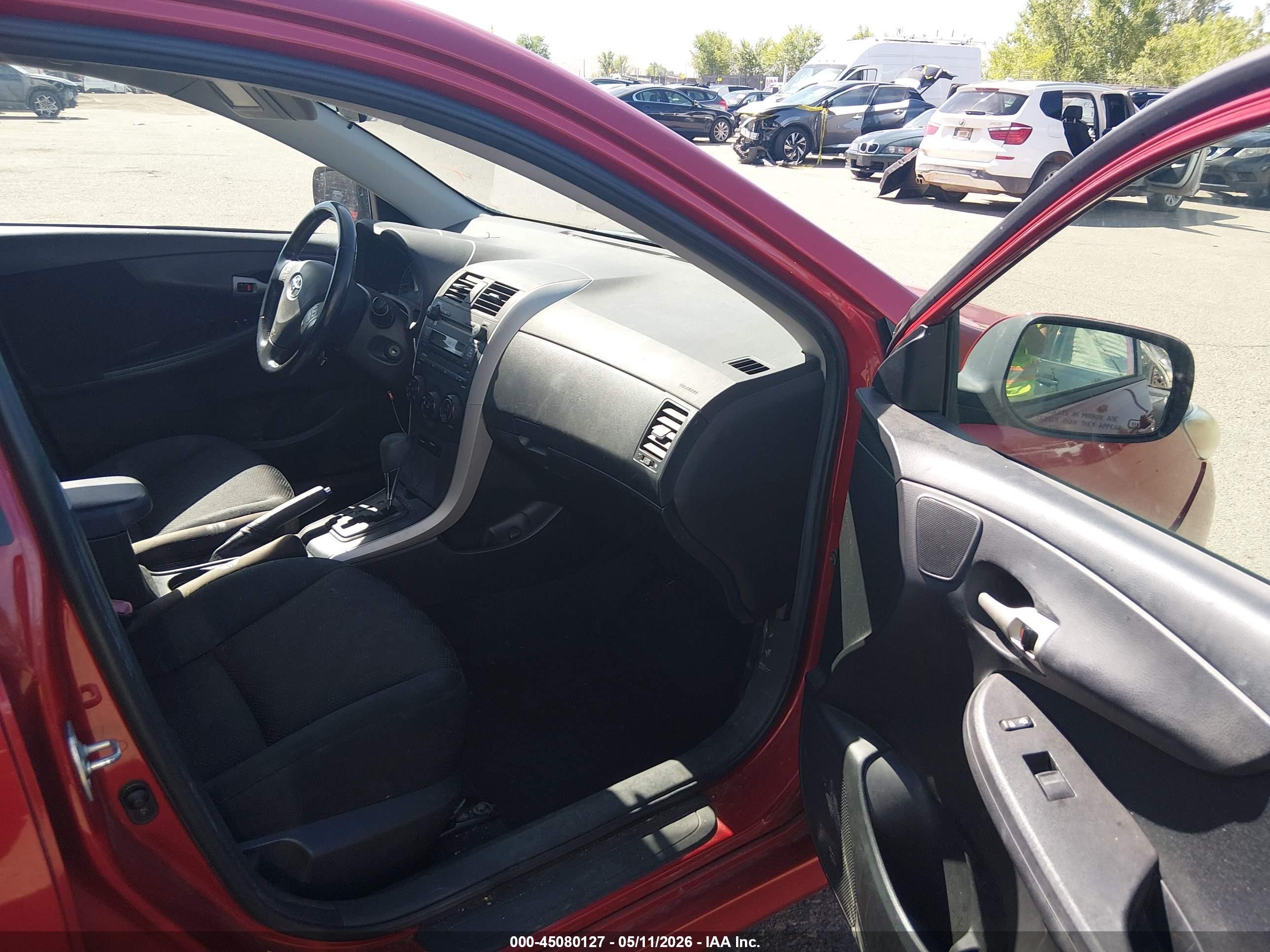 2009 Toyota Corolla S Красный vin: 1NXBU40E19Z023594