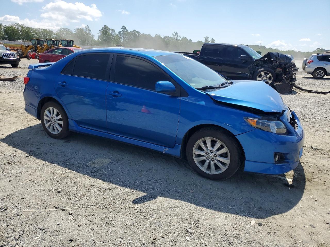 2009 Toyota Corolla S Blue vin: 1NXBU40E19Z029007