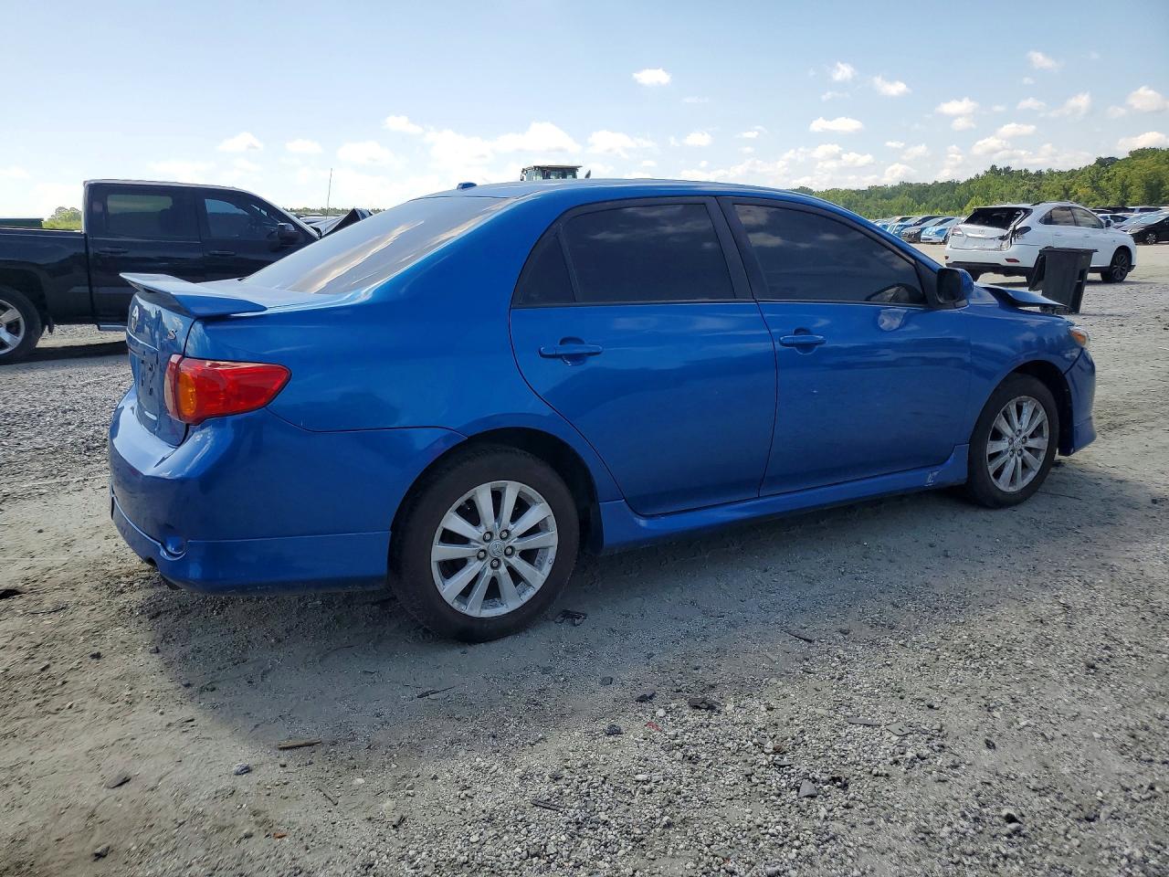 2009 Toyota Corolla S Blue vin: 1NXBU40E19Z029007