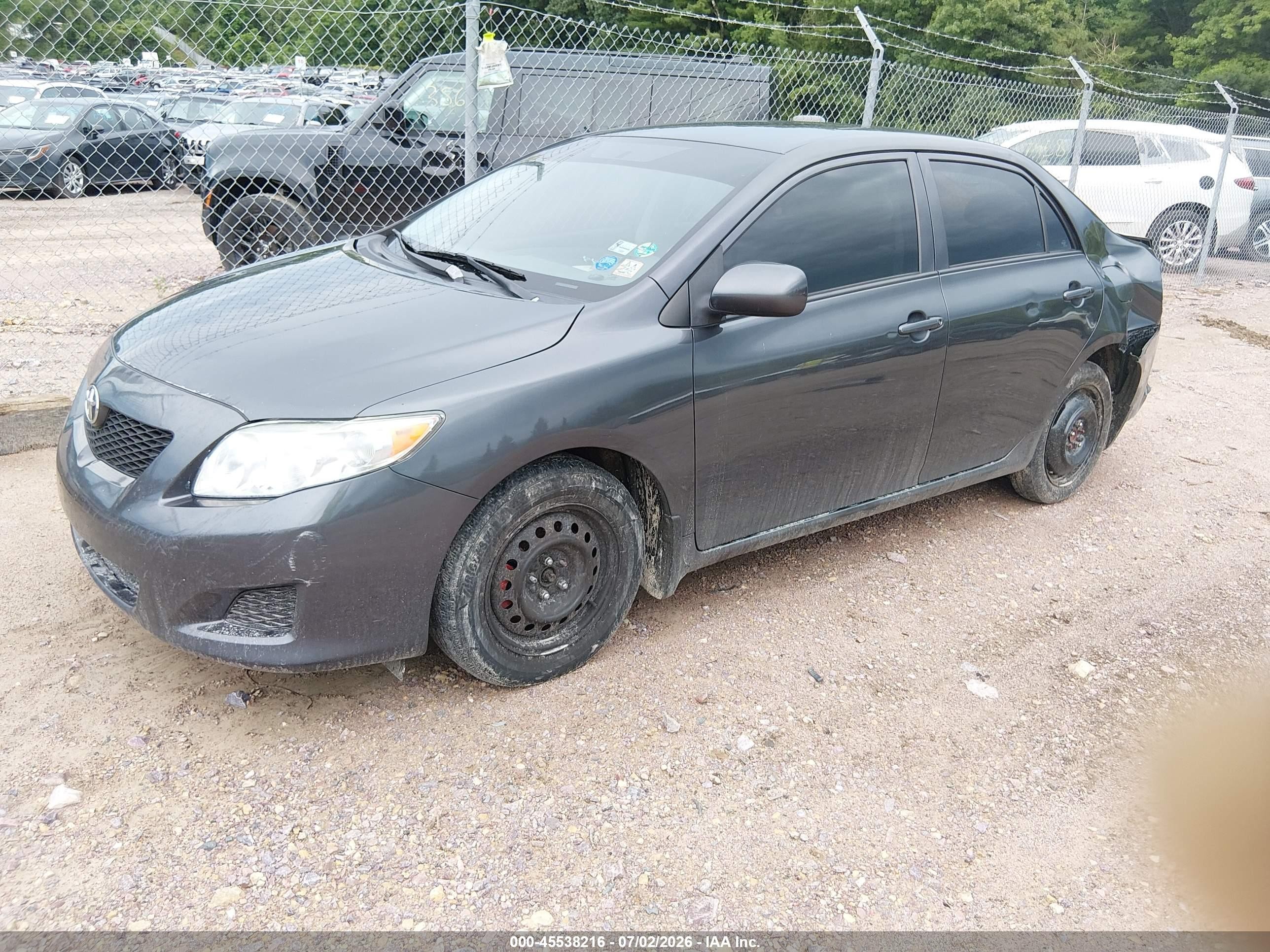 2009 Toyota Corolla S/le/xle Gray vin: 1NXBU40E19Z043795