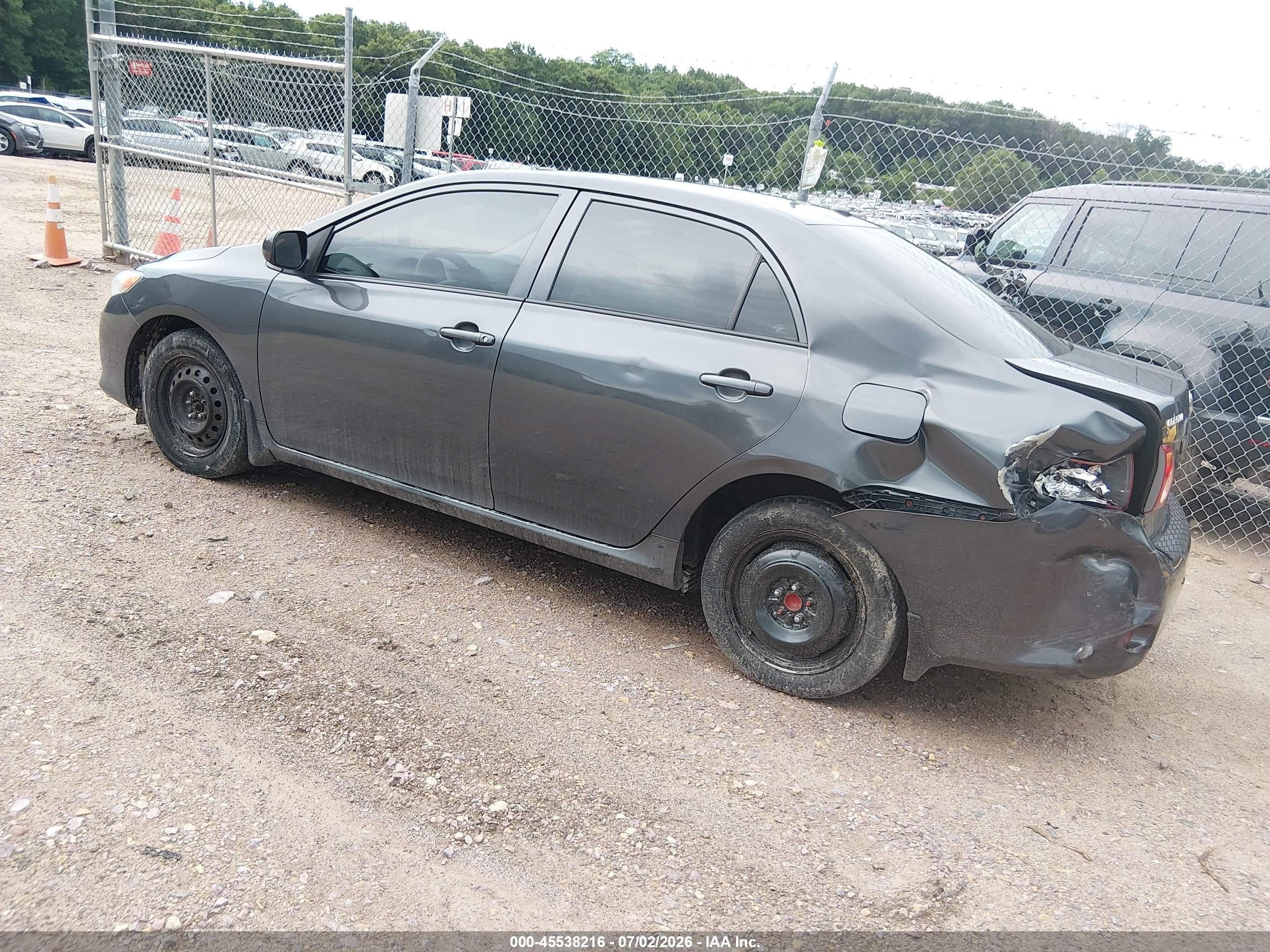 2009 Toyota Corolla S/le/xle Gray vin: 1NXBU40E19Z043795