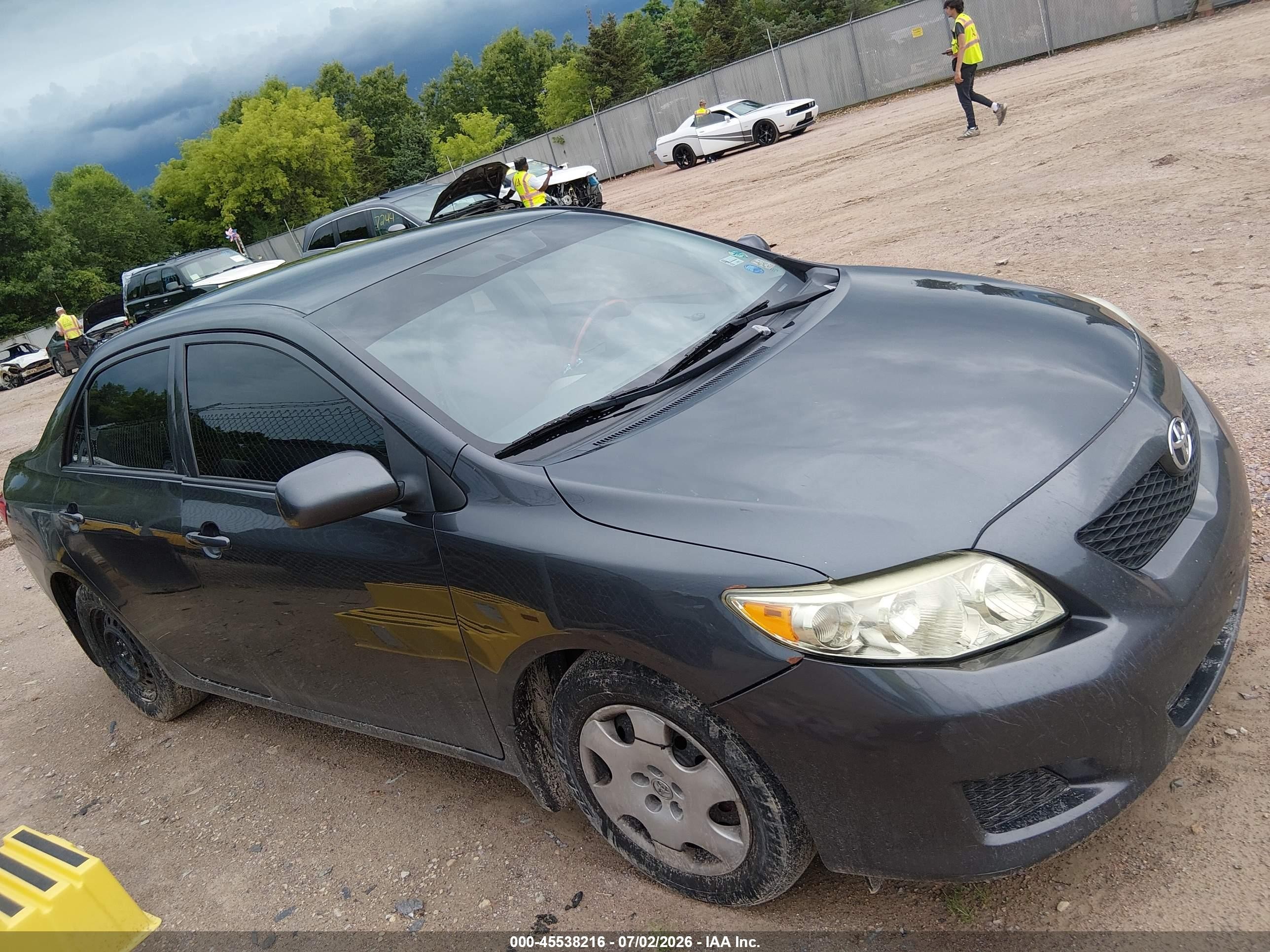 2009 Toyota Corolla S/le/xle Gray vin: 1NXBU40E19Z043795
