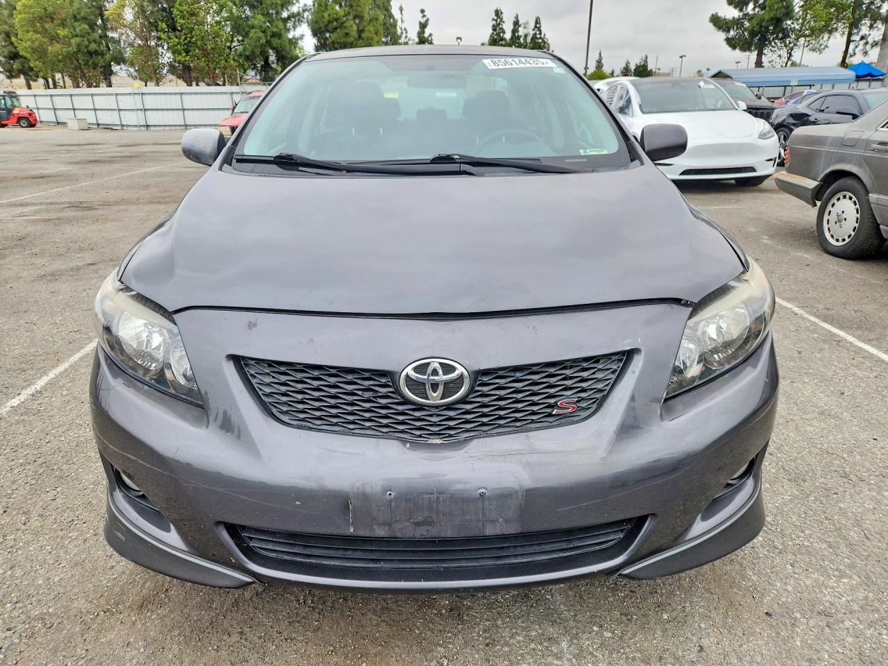 2009 Toyota Corolla S Gray vin: 1NXBU40E19Z050231