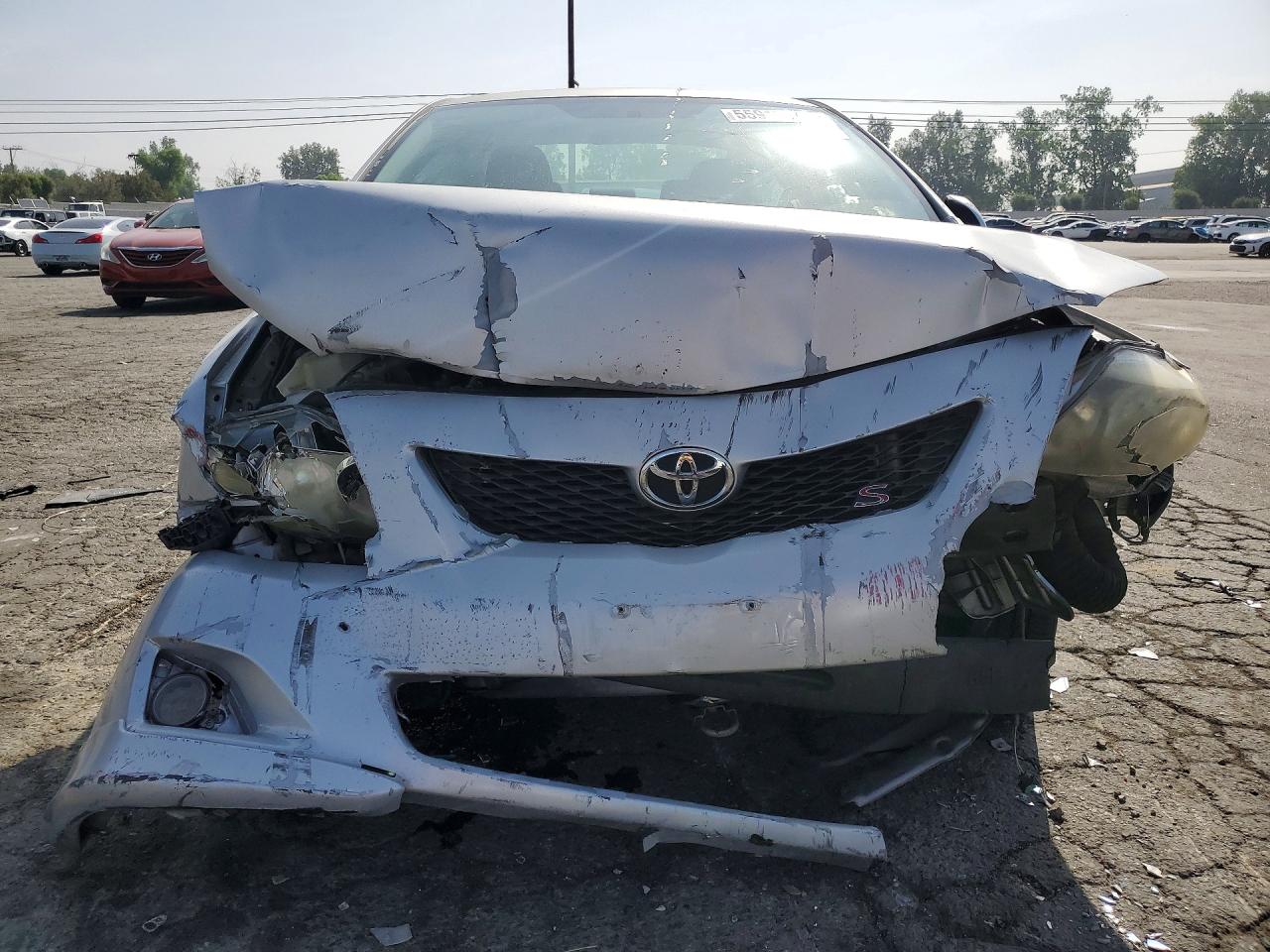 2009 Toyota Corolla S Серебряный vin: 1NXBU40E19Z058152