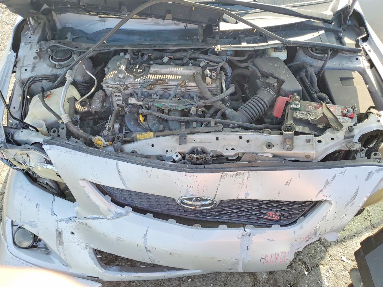 2009 Toyota Corolla S Серебряный vin: 1NXBU40E19Z058152