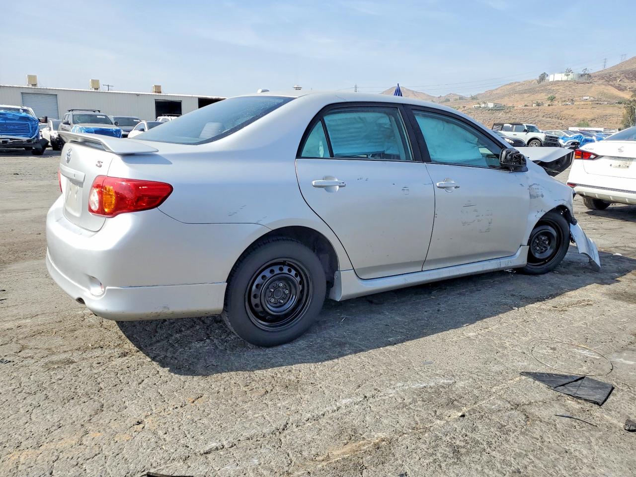 2009 Toyota Corolla S Серебряный vin: 1NXBU40E19Z058152
