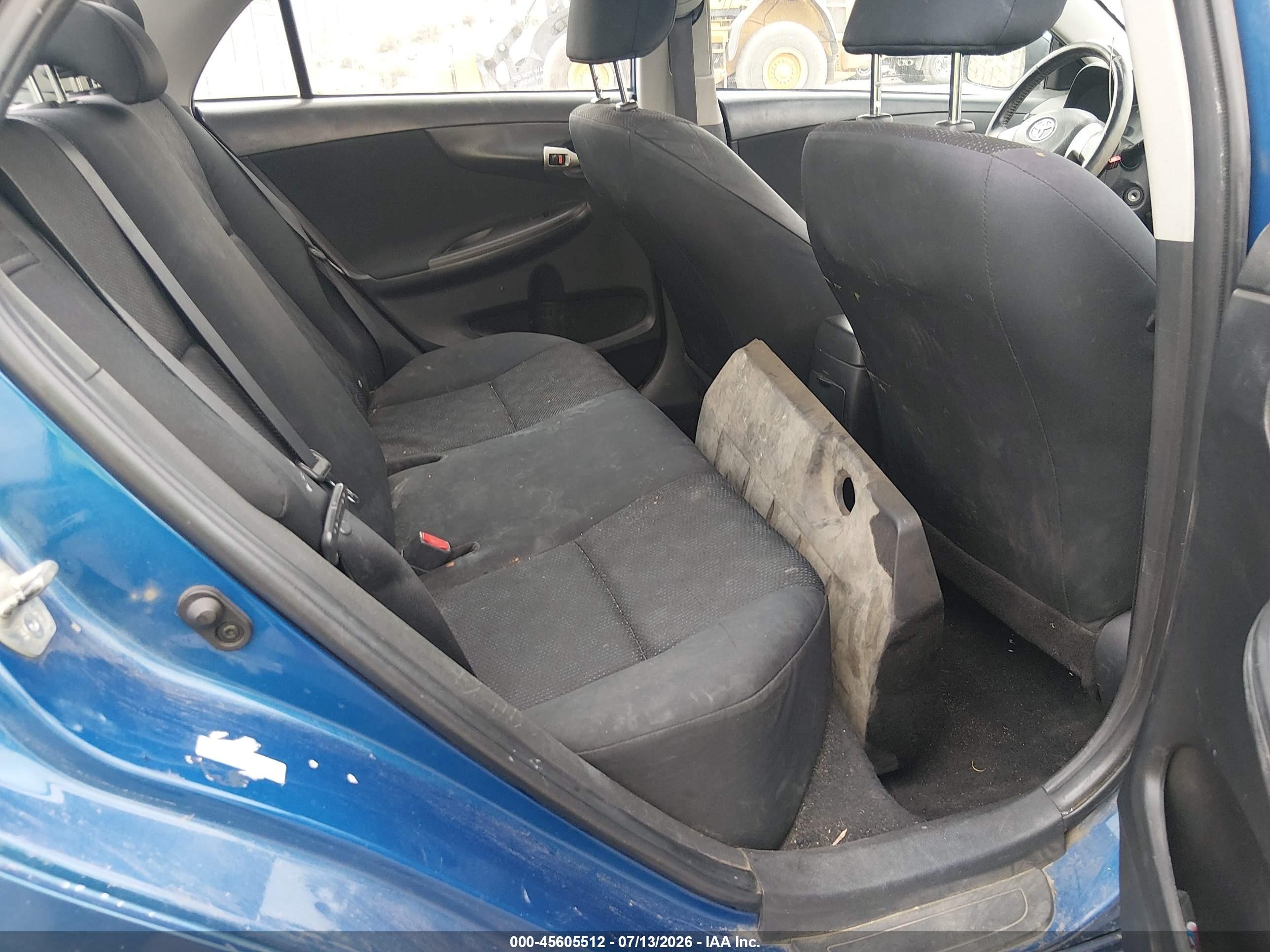 2009 Toyota Corolla S Blue vin: 1NXBU40E19Z072620