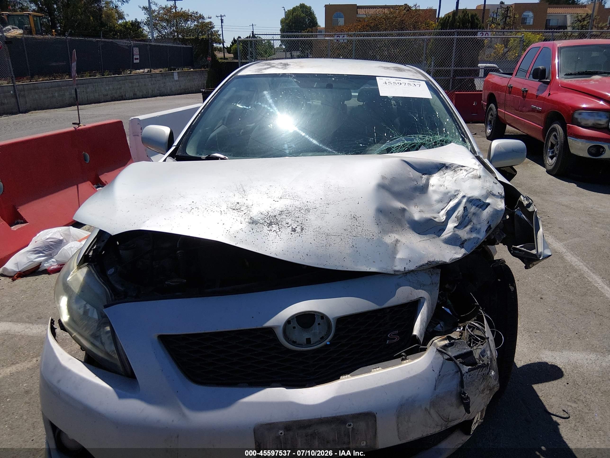 2009 Toyota Corolla S Gray vin: 1NXBU40E19Z088512