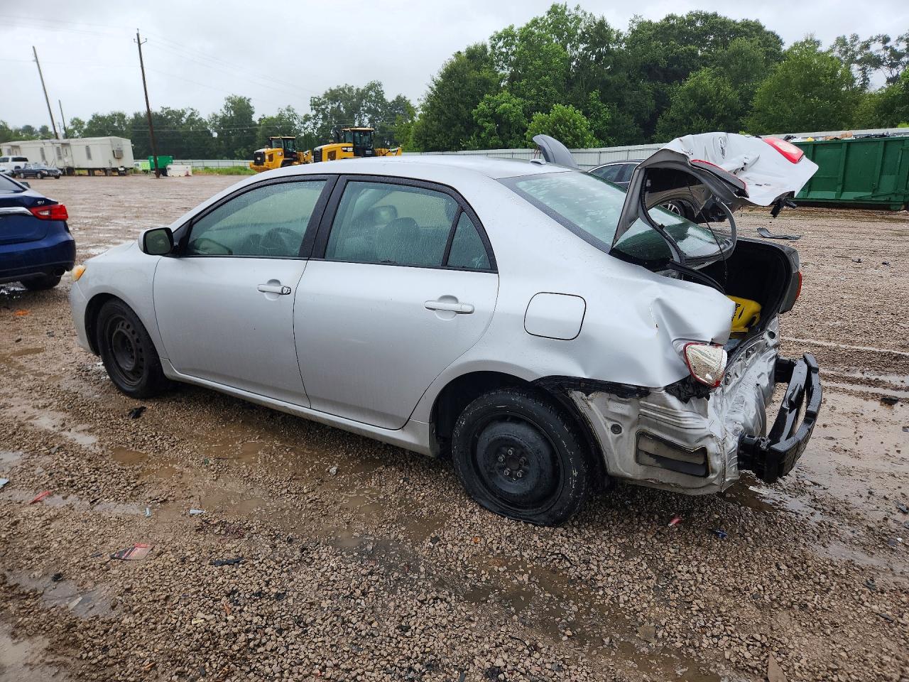 2009 Toyota Corolla Xle Серебряный vin: 1NXBU40E19Z098344