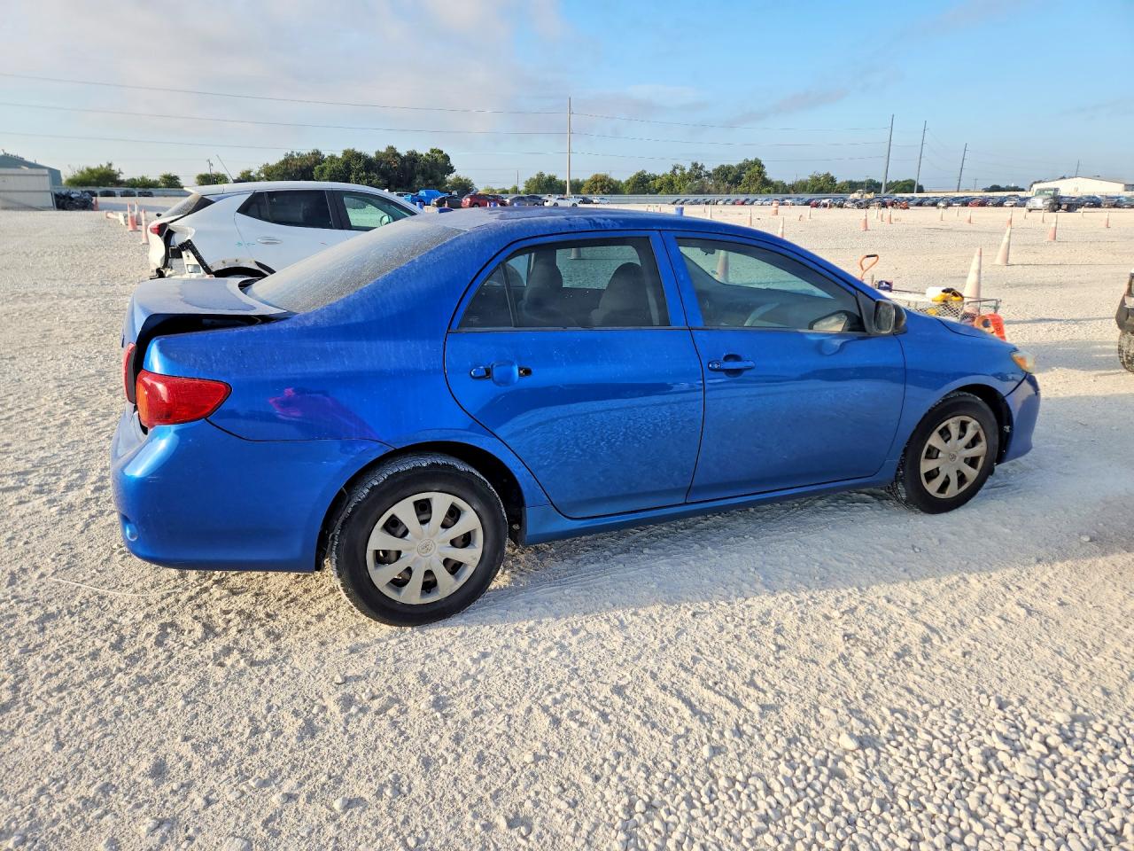 2009 Toyota Corolla Base Blue vin: 1NXBU40E19Z123579
