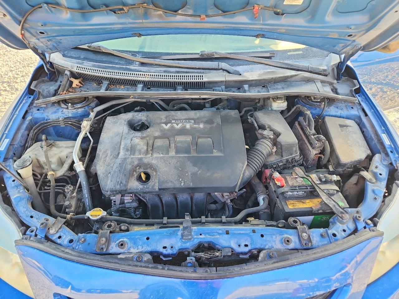 2009 Toyota Corolla Base Blue vin: 1NXBU40E19Z123579