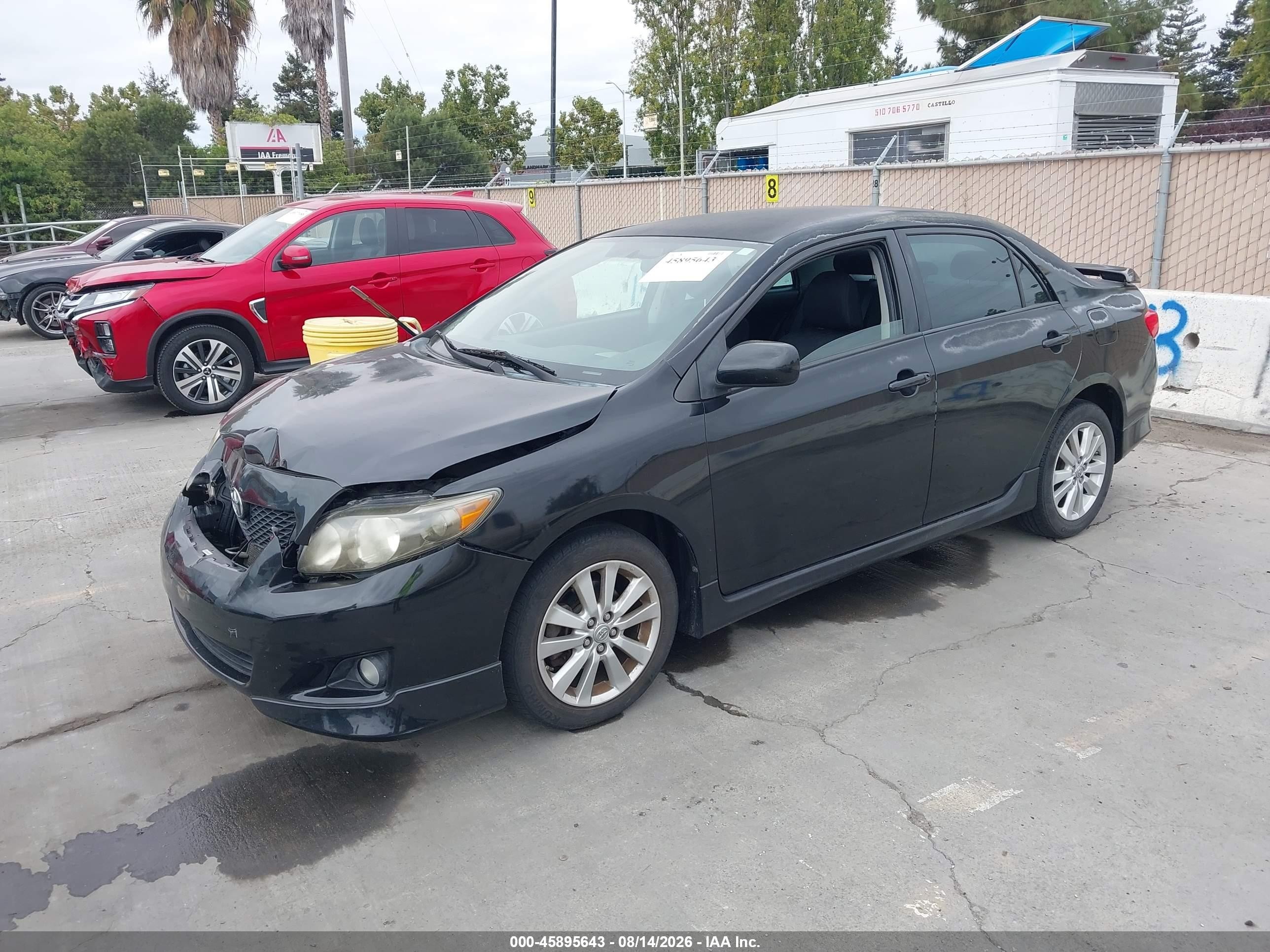 2009 Toyota Corolla S Gray vin: 1NXBU40E19Z126997