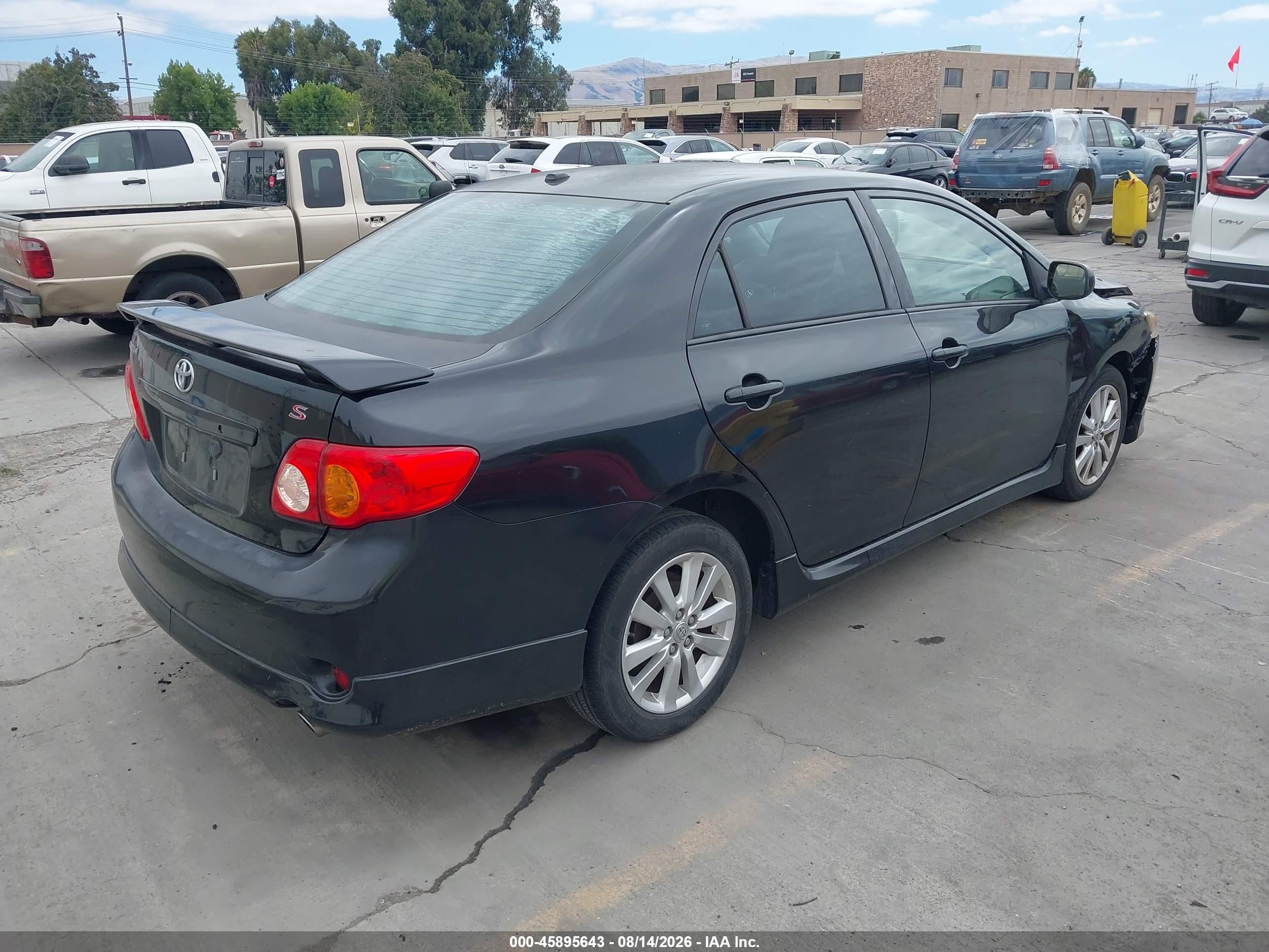 2009 Toyota Corolla S Gray vin: 1NXBU40E19Z126997
