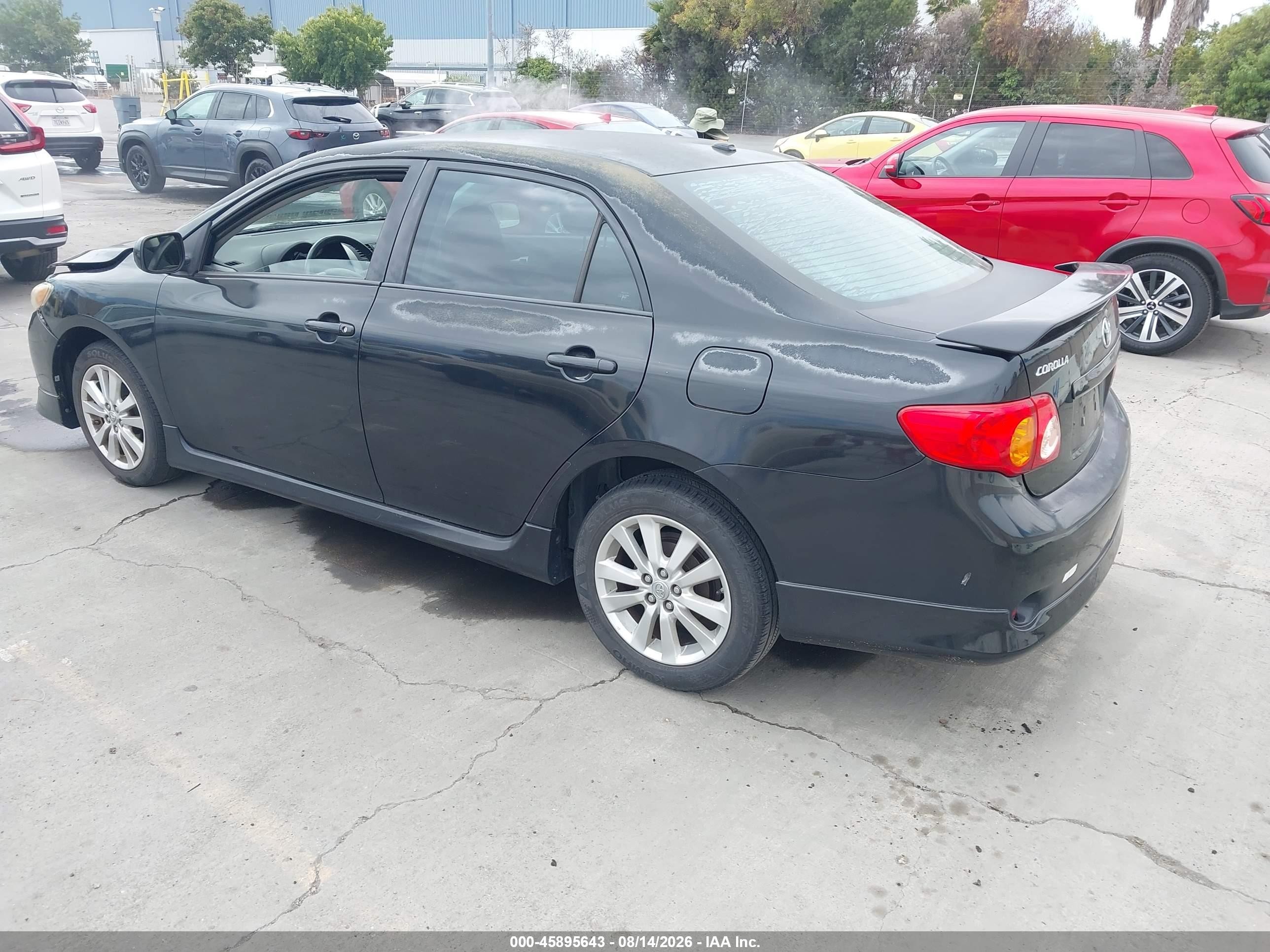 2009 Toyota Corolla S Gray vin: 1NXBU40E19Z126997