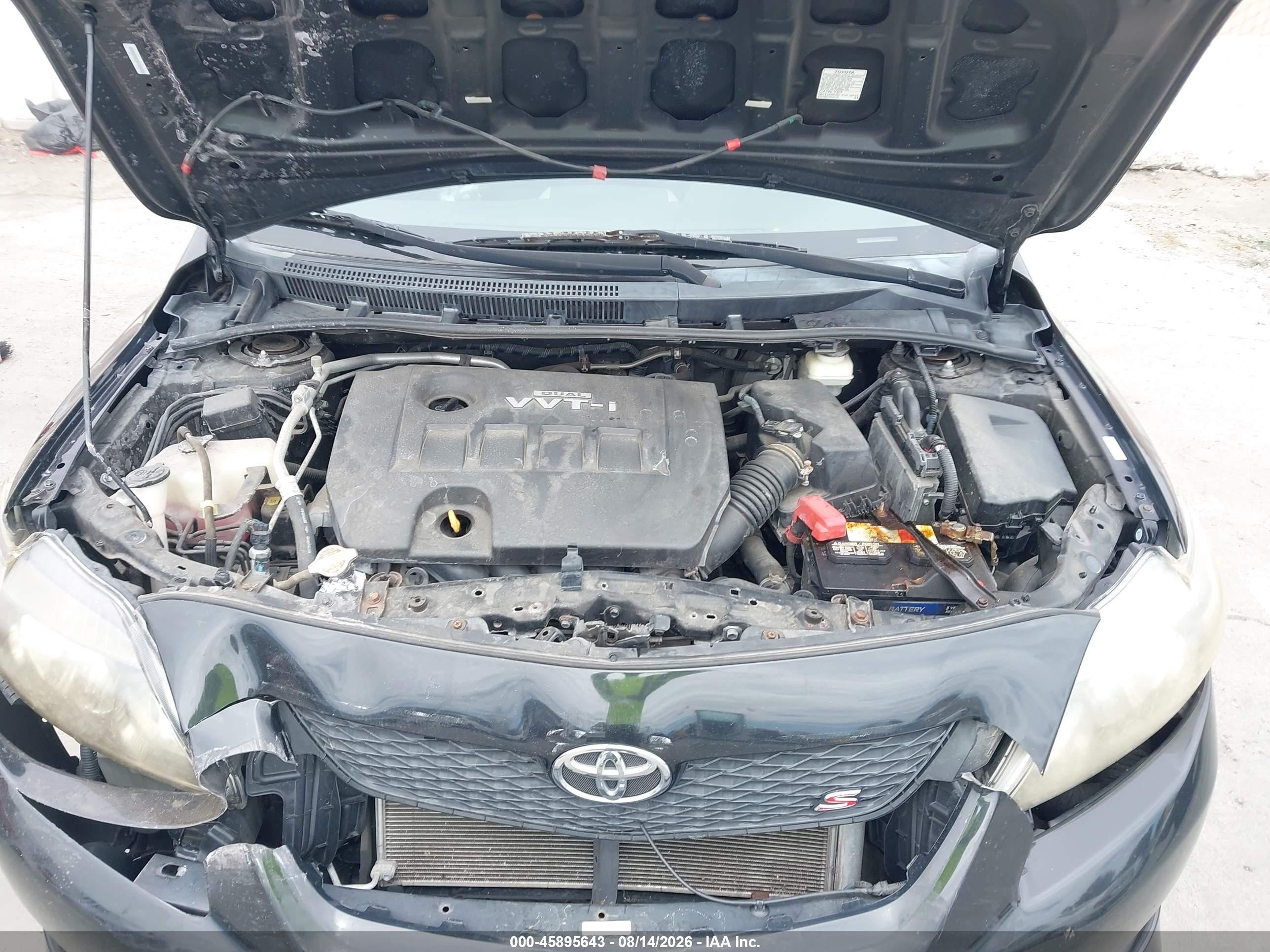 2009 Toyota Corolla S Gray vin: 1NXBU40E19Z126997