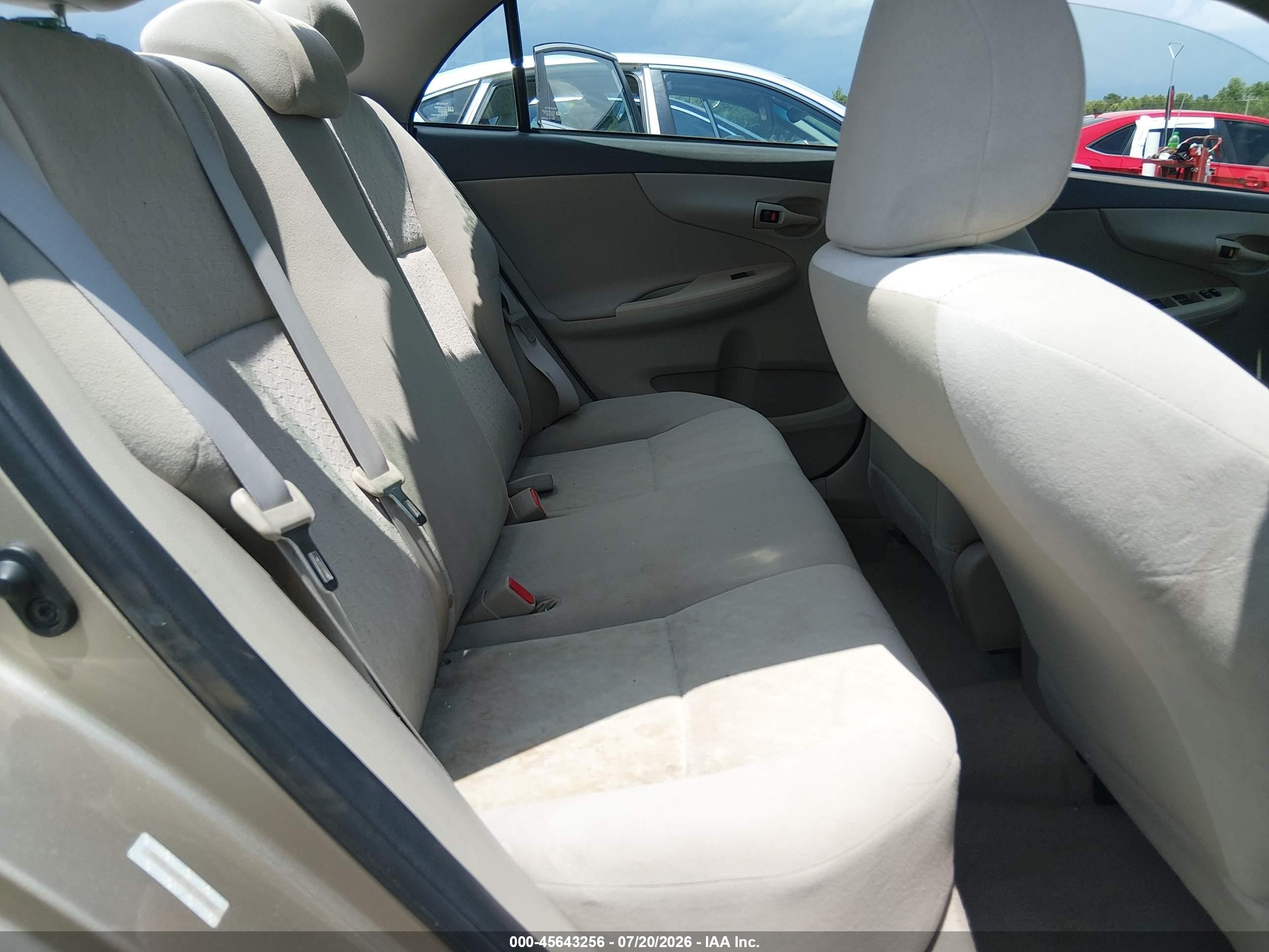 2009 Toyota Corolla Le Золотой vin: 1NXBU40E19Z137997