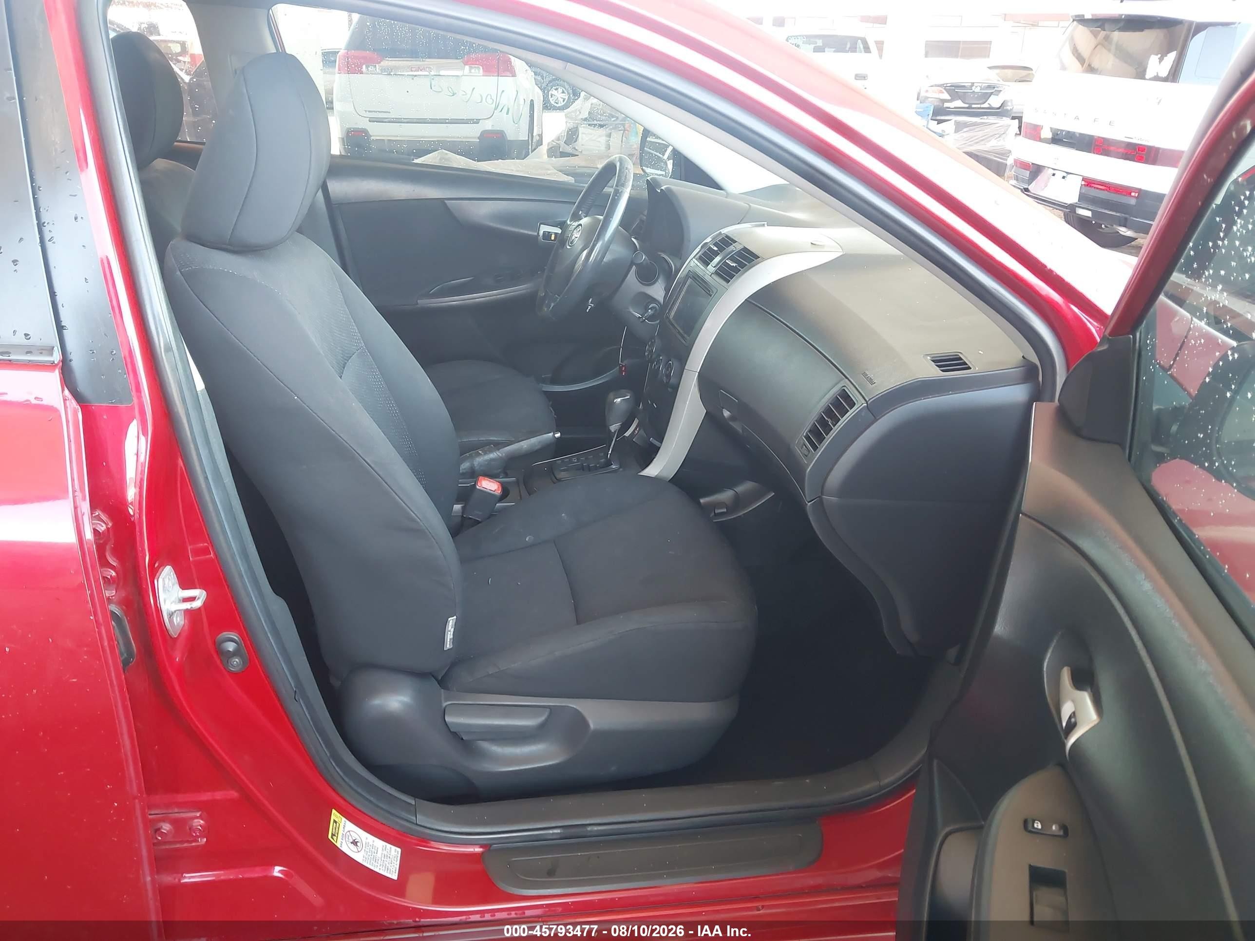 2009 Toyota Corolla S Красный vin: 1NXBU40E19Z149132