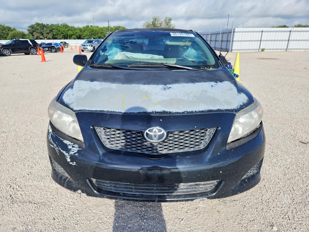 2009 Toyota Corolla Xle Black vin: 1NXBU40E29Z012040