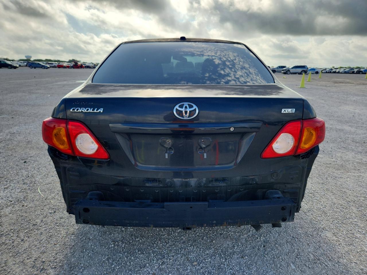 2009 Toyota Corolla Xle Black vin: 1NXBU40E29Z012040