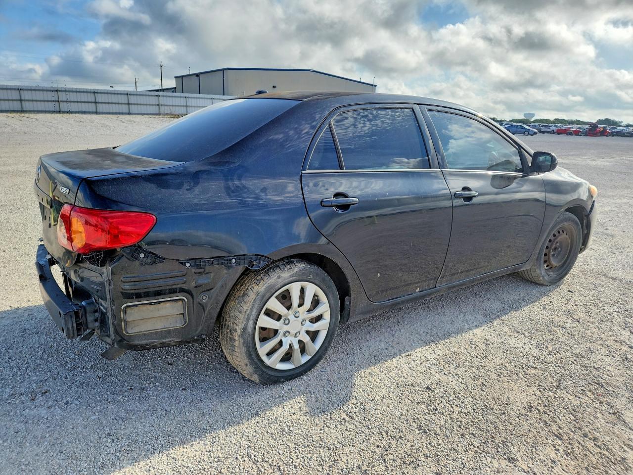 2009 Toyota Corolla Xle Black vin: 1NXBU40E29Z012040
