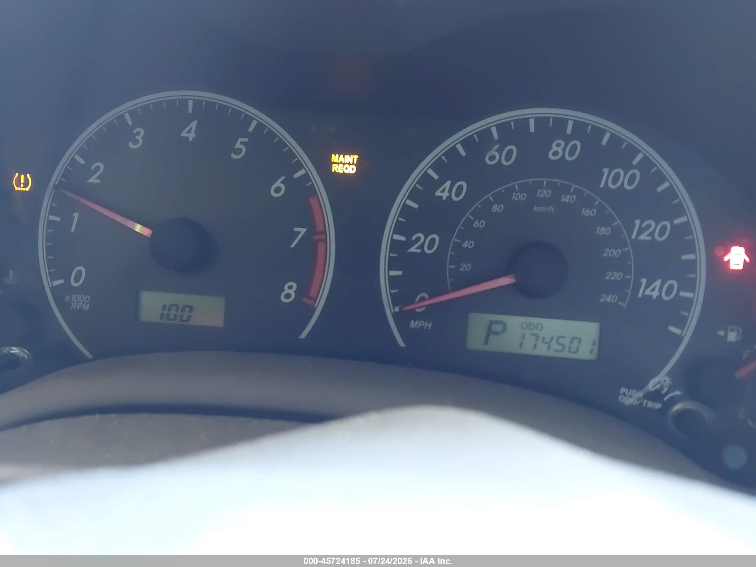2009 Toyota Corolla Le Золотой vin: 1NXBU40E29Z024754