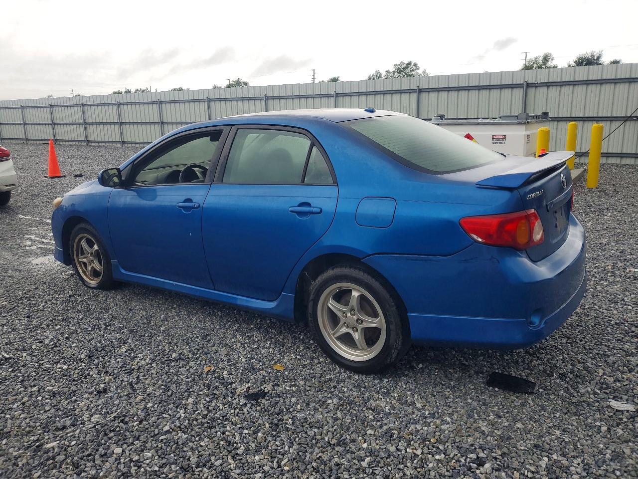 2009 Toyota Corolla S Blue vin: 1NXBU40E29Z044647