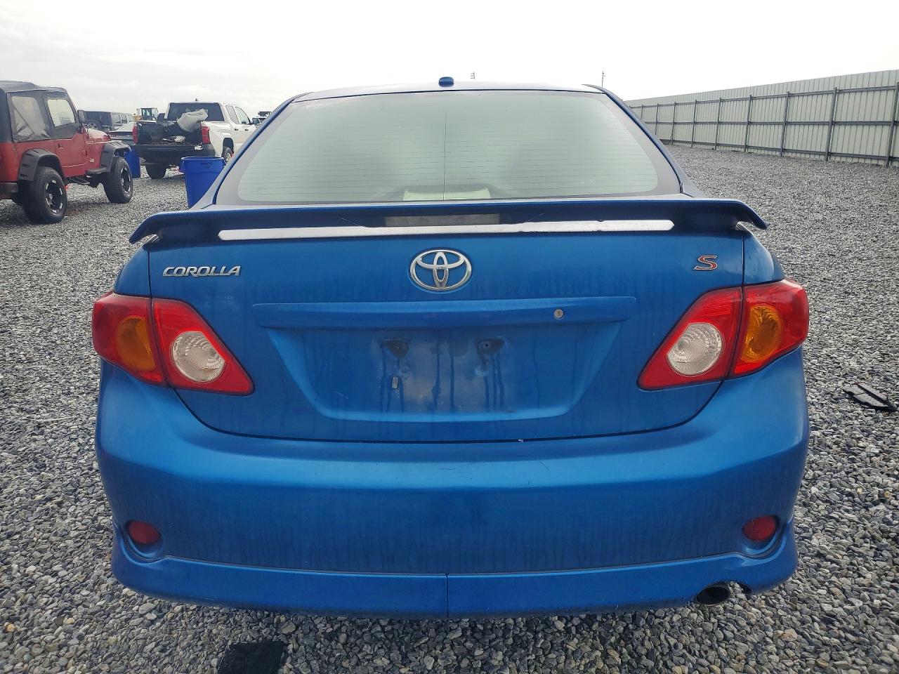 2009 Toyota Corolla S Blue vin: 1NXBU40E29Z044647