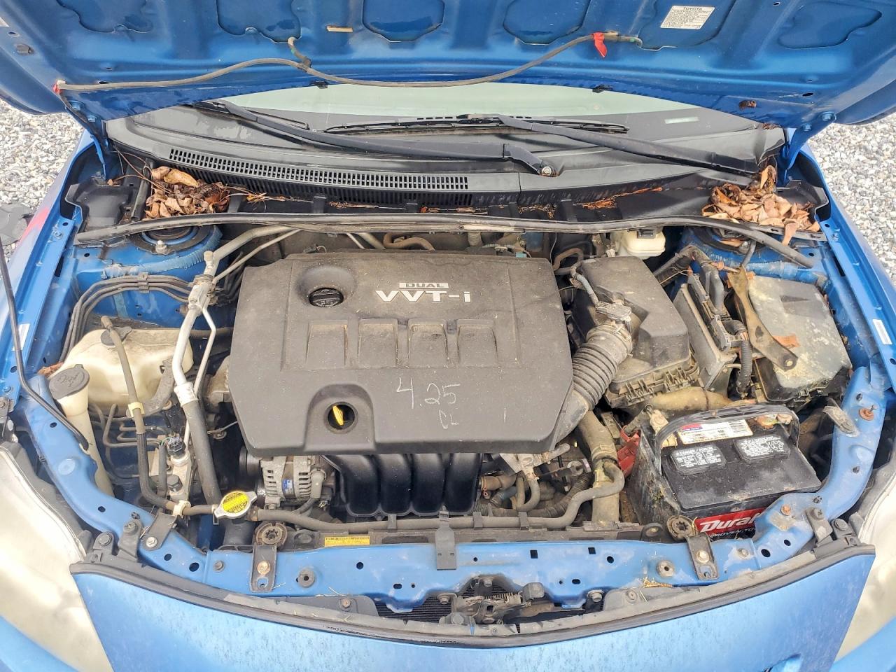 2009 Toyota Corolla S Blue vin: 1NXBU40E29Z044647
