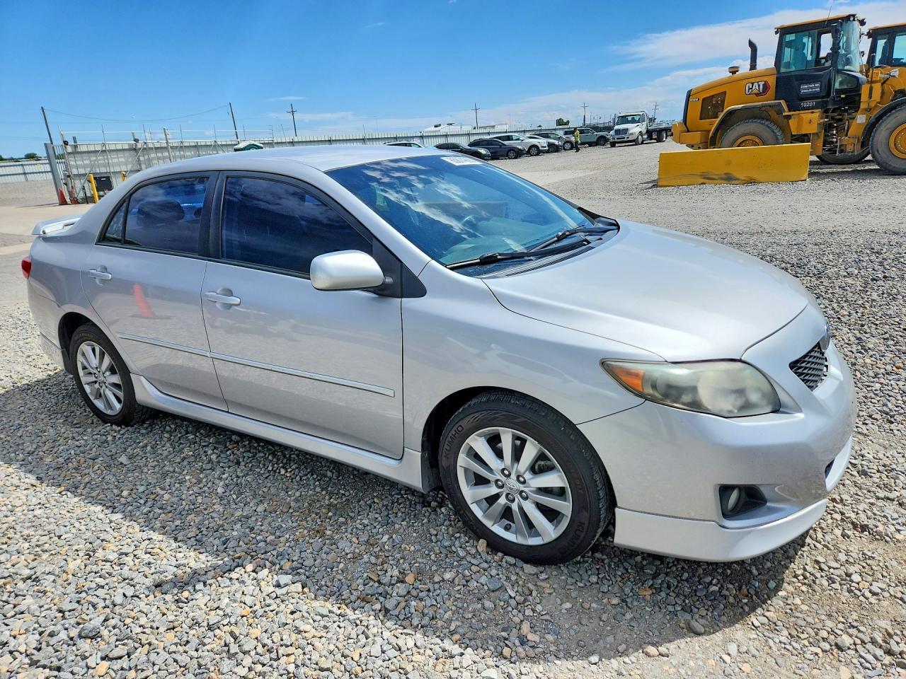 2009 Toyota Corolla S Silver vin: 1NXBU40E29Z047564
