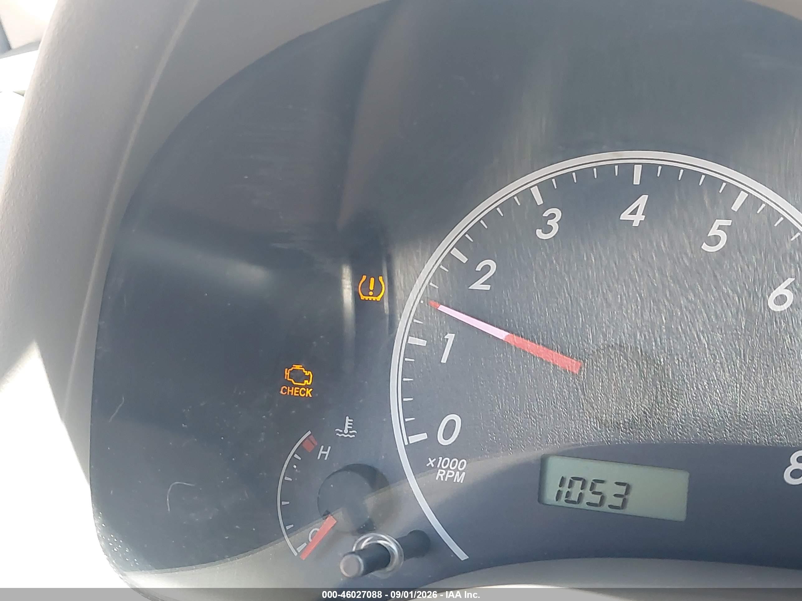 2009 Toyota Corolla Le Red vin: 1NXBU40E29Z064834