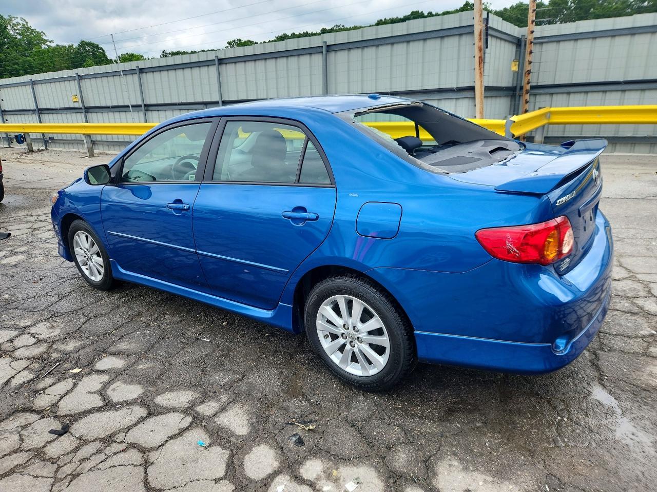2009 Toyota Corolla S Blue vin: 1NXBU40E29Z077194