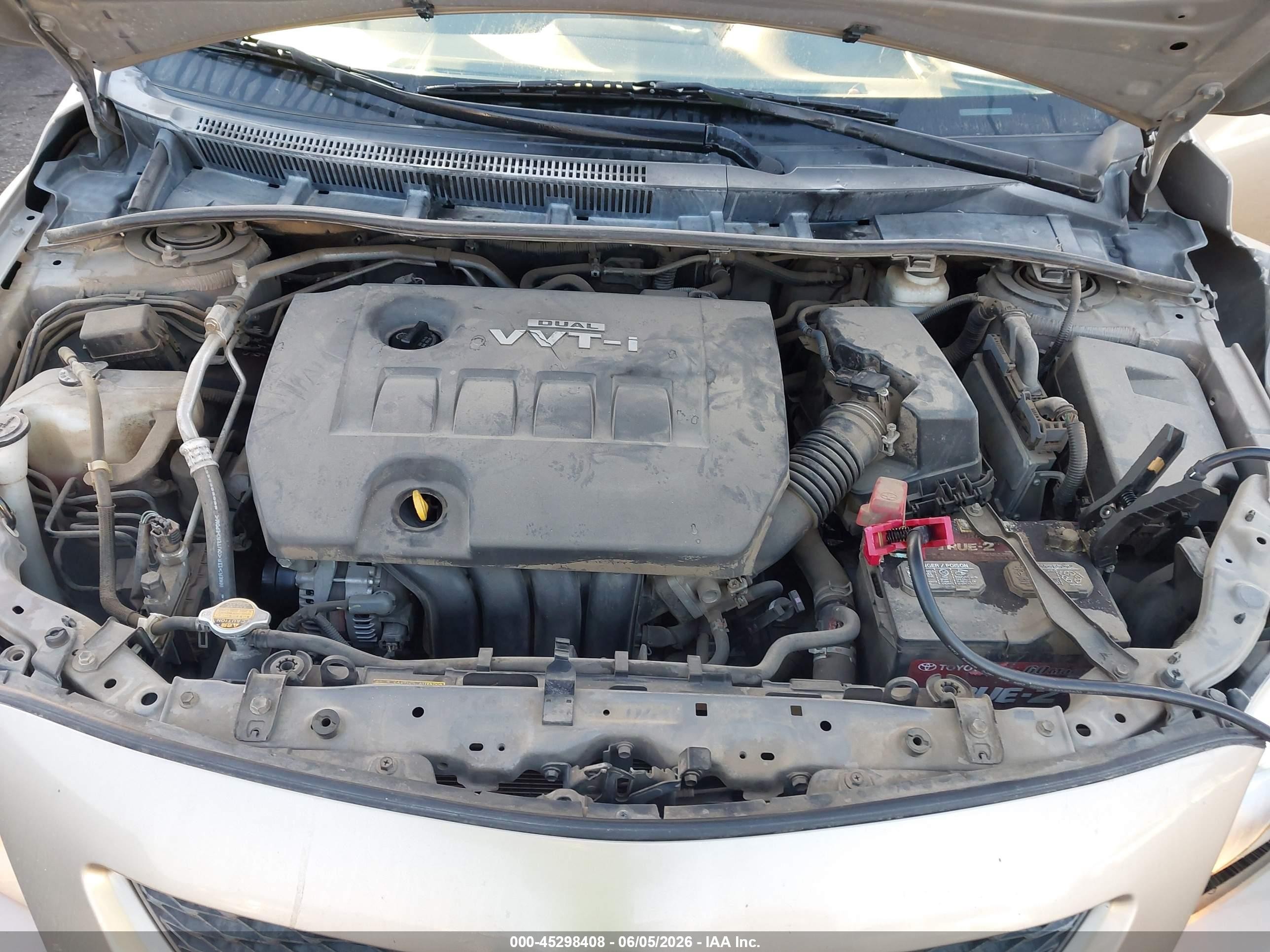2009 Toyota Corolla Le Beige vin: 1NXBU40E29Z098367