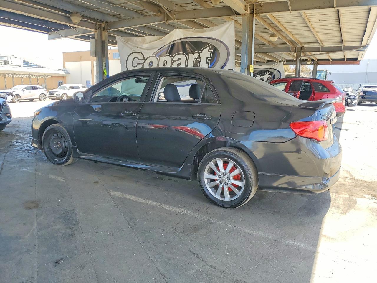 2009 Toyota Corolla S Black vin: 1NXBU40E29Z101168