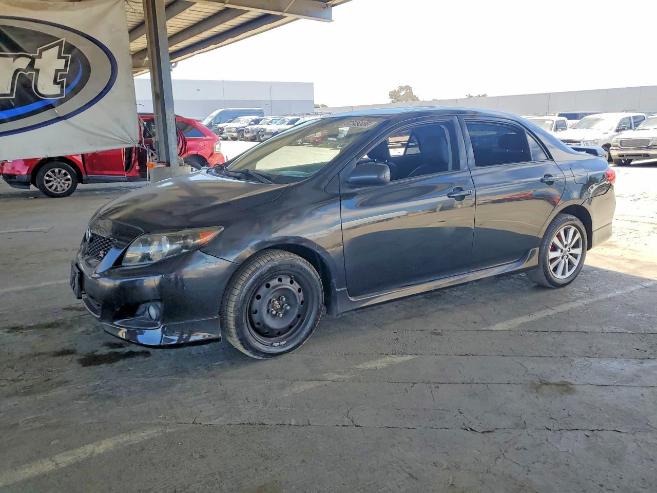 2009 Toyota Corolla S Black vin: 1NXBU40E29Z101168