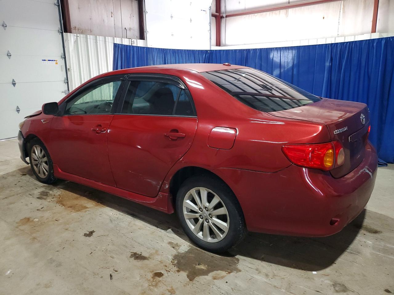 2009 Toyota Corolla S Красный vin: 1NXBU40E29Z109254