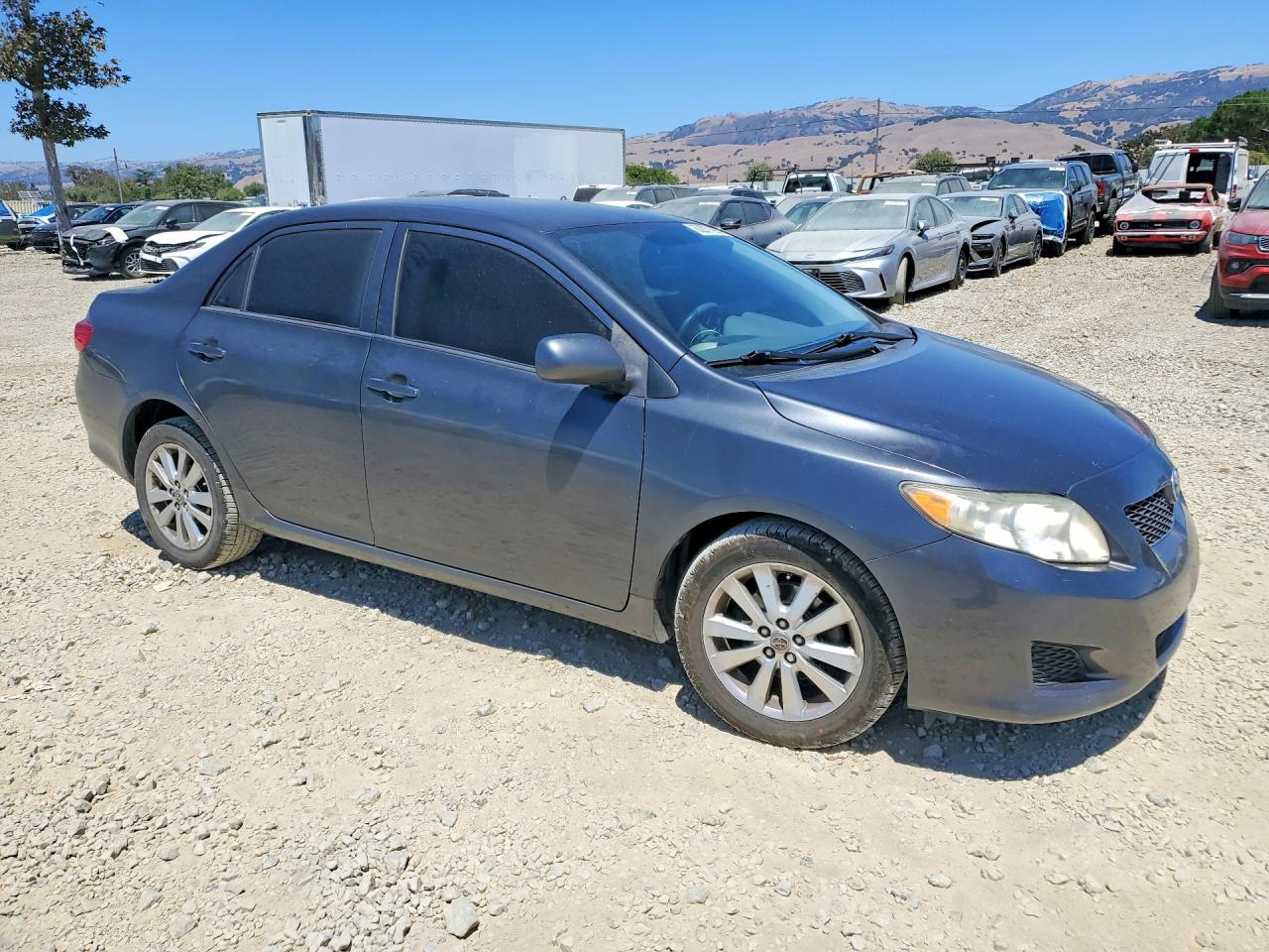 2009 Toyota Corolla Le Gray vin: 1NXBU40E29Z112350